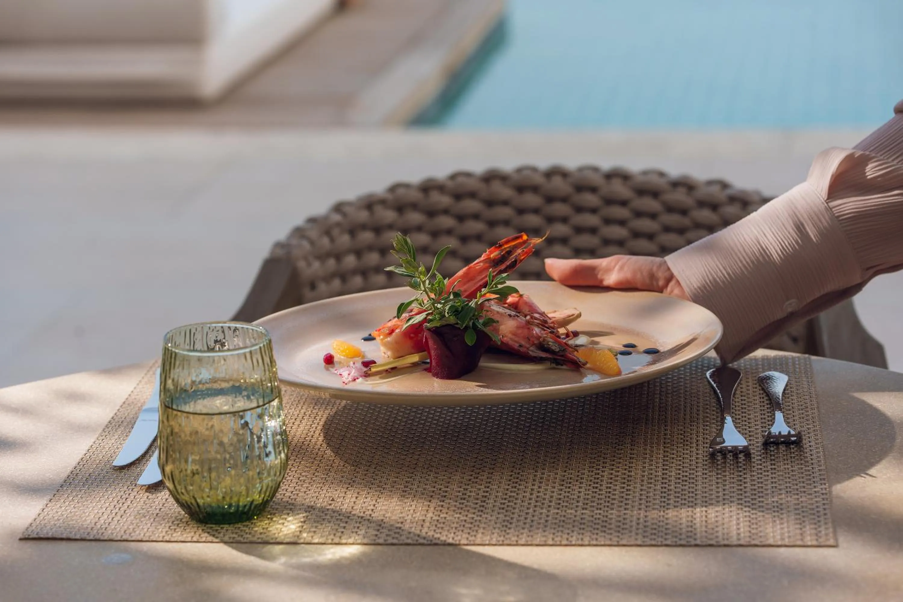 Dining area in Naama Beach Villas & Spa