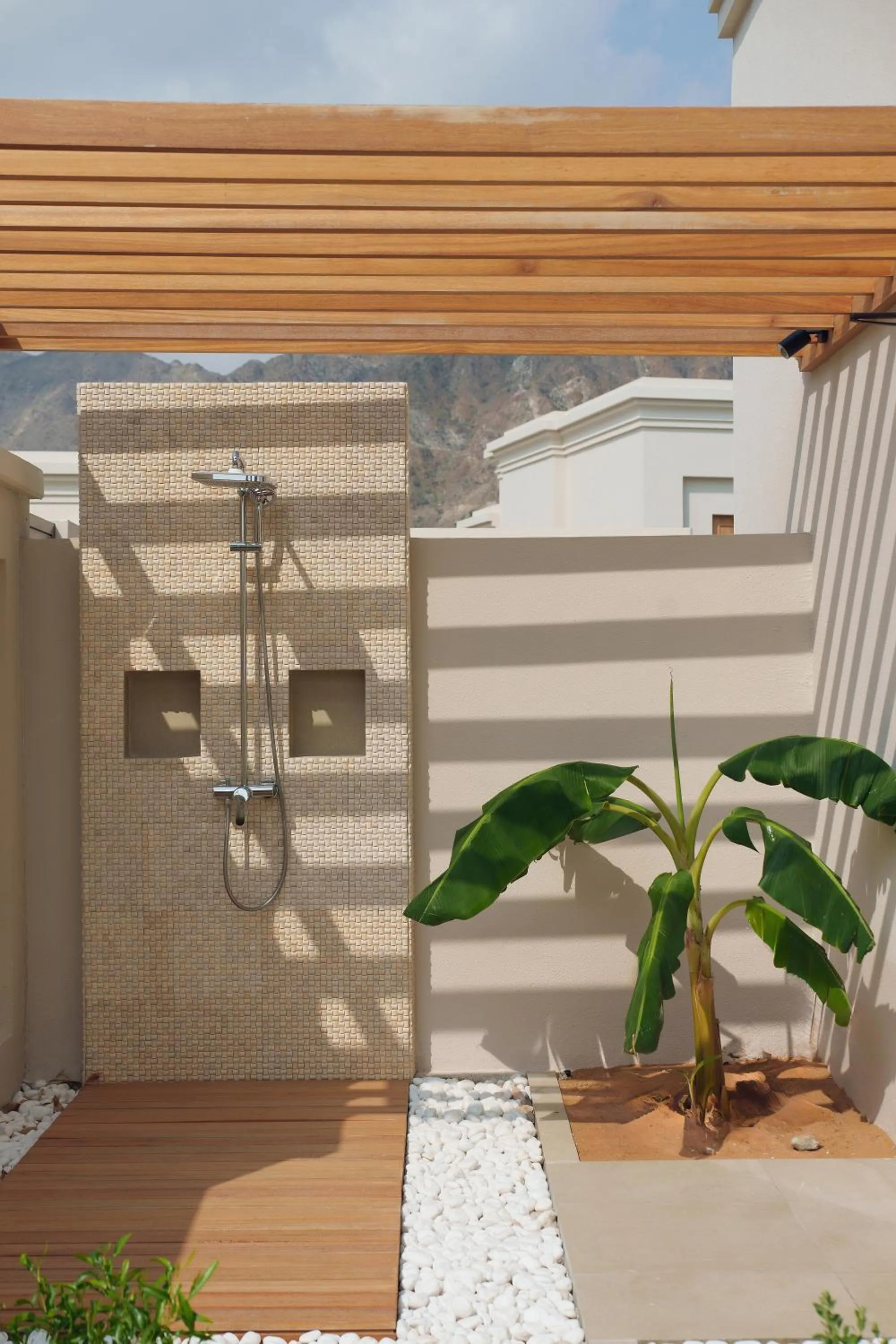 Shower in Naama Beach Villas & Spa