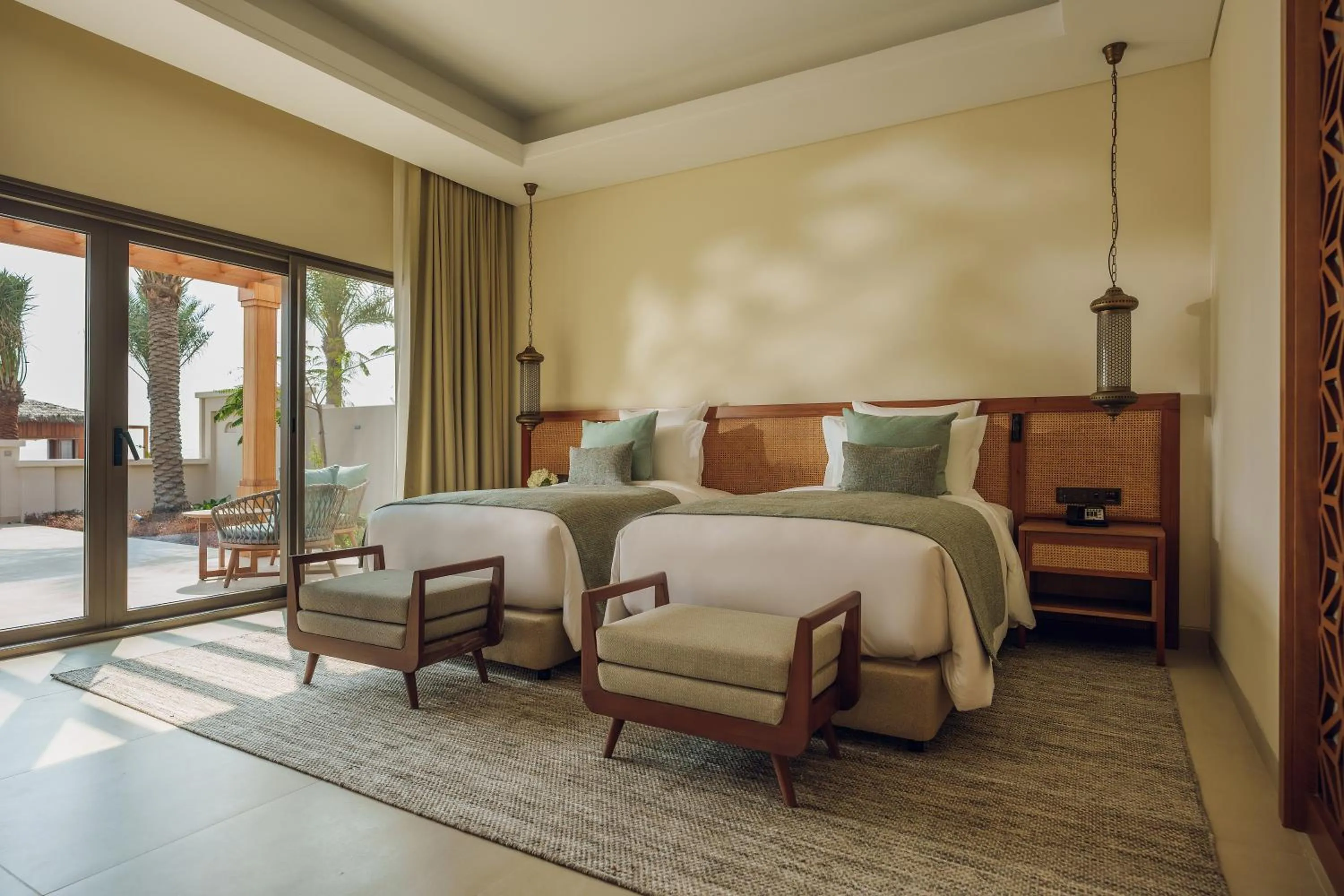 Bedroom, Bed in Naama Beach Villas & Spa