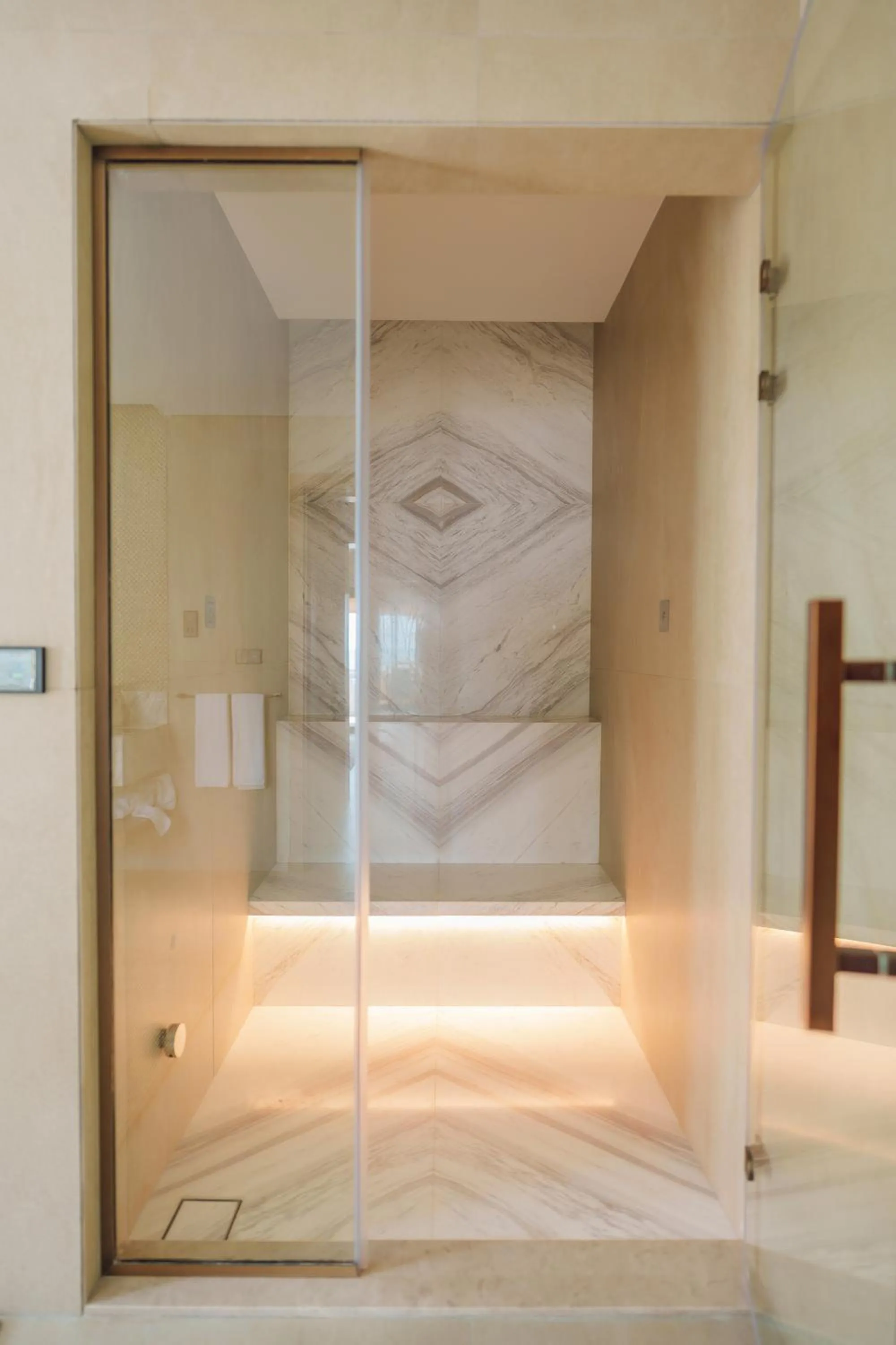 Steam room in Naama Beach Villas & Spa