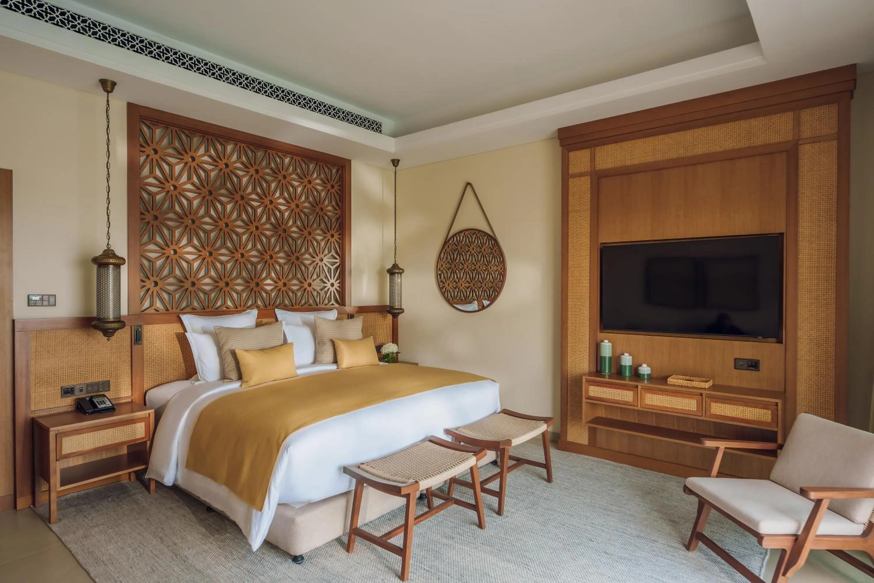 Bedroom, Bed in Naama Beach Villas & Spa