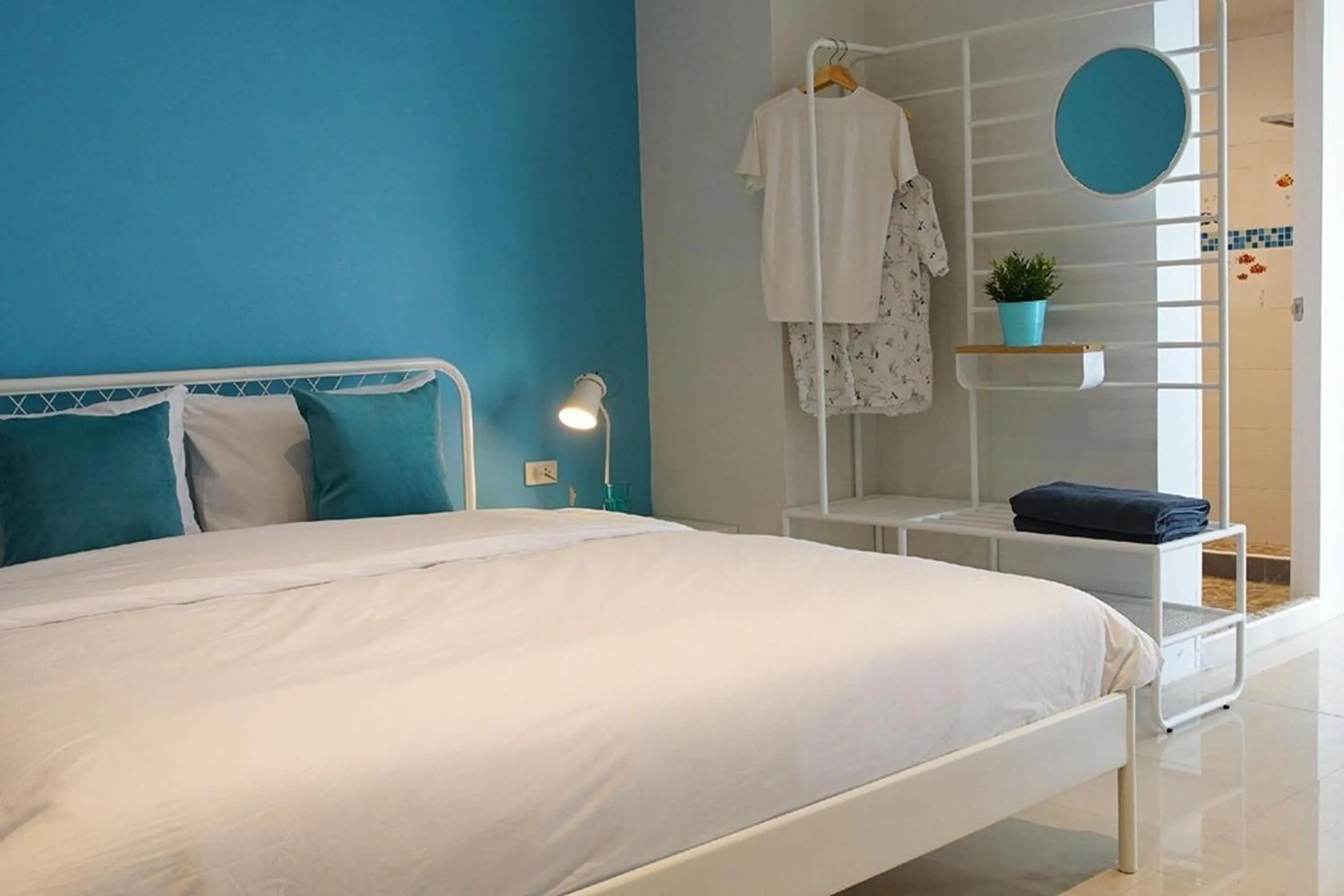 Bedroom, Bed in ME U Hostel Pattaya