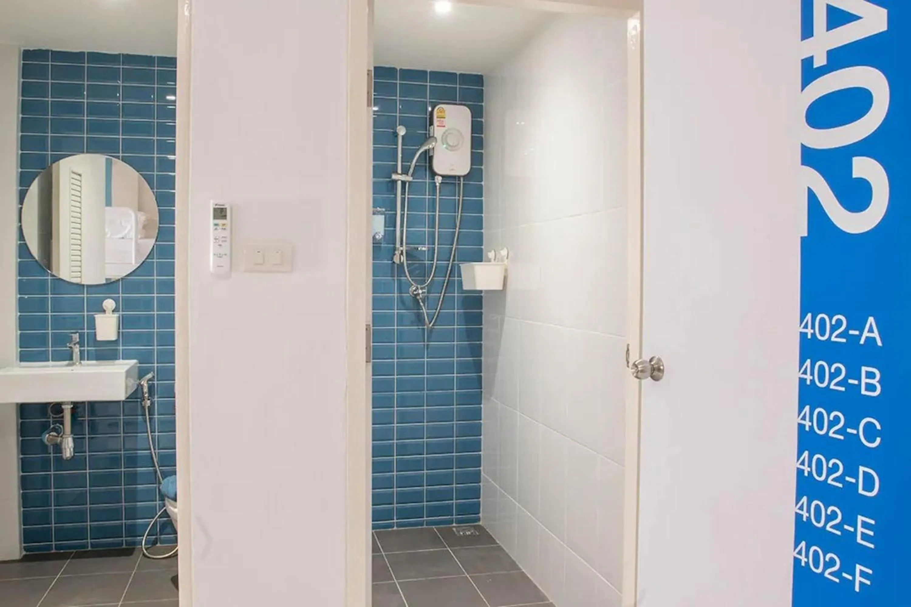 Bathroom in ME U Hostel Pattaya