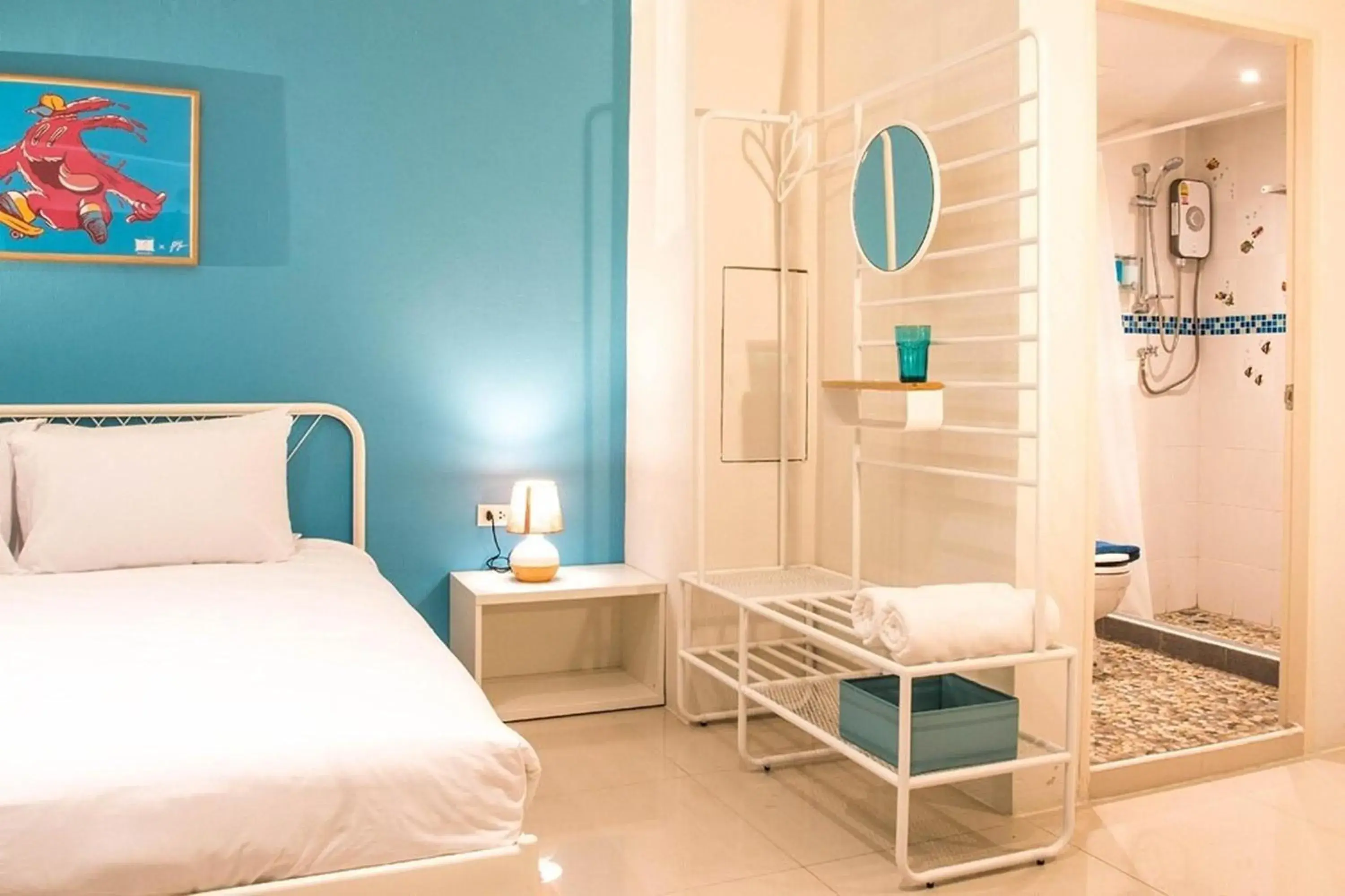 Bedroom, Bed in ME U Hostel Pattaya Bedroom, Bed in ME U Hostel Pattaya