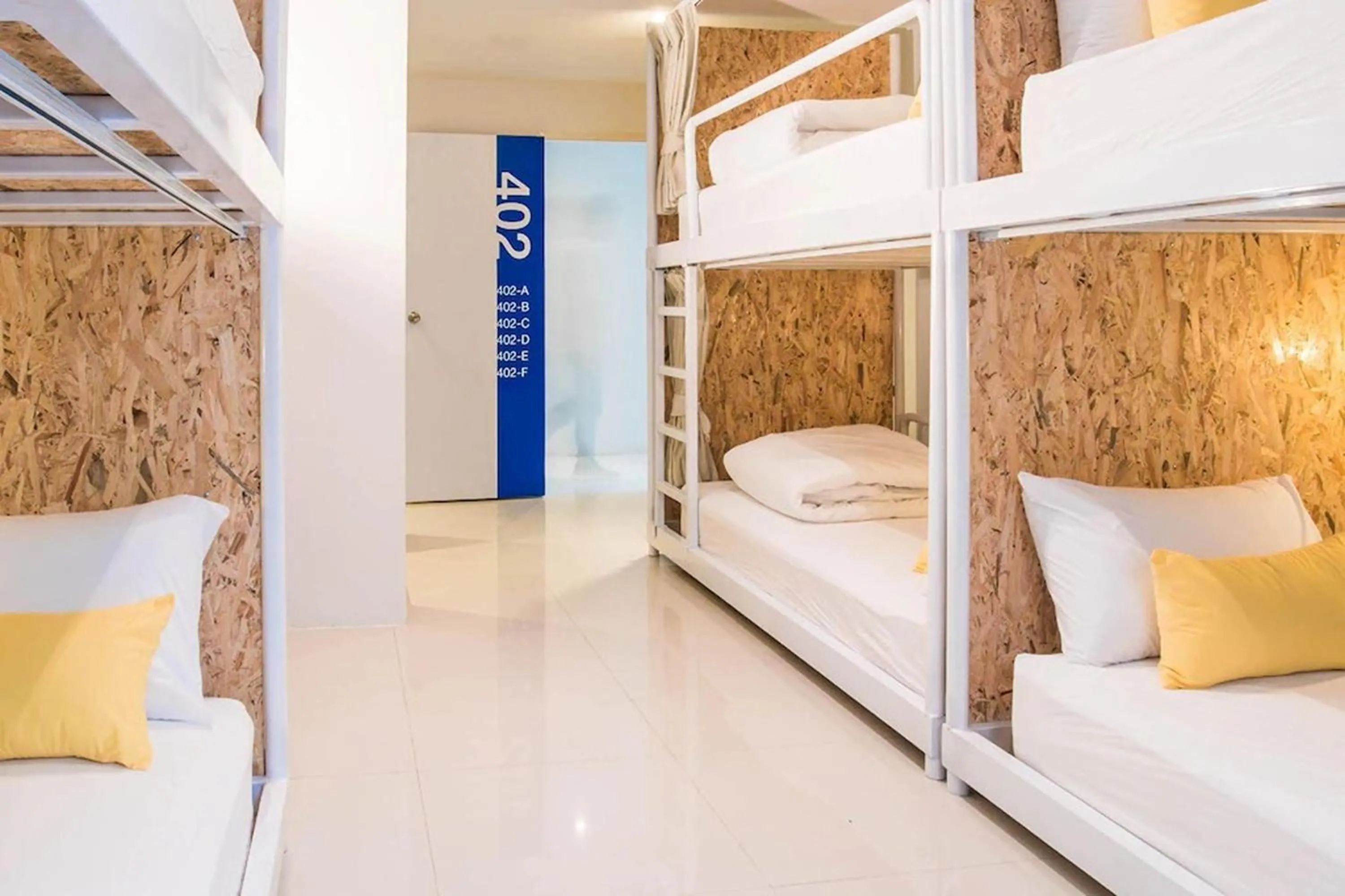 Bedroom, Bed in ME U Hostel Pattaya