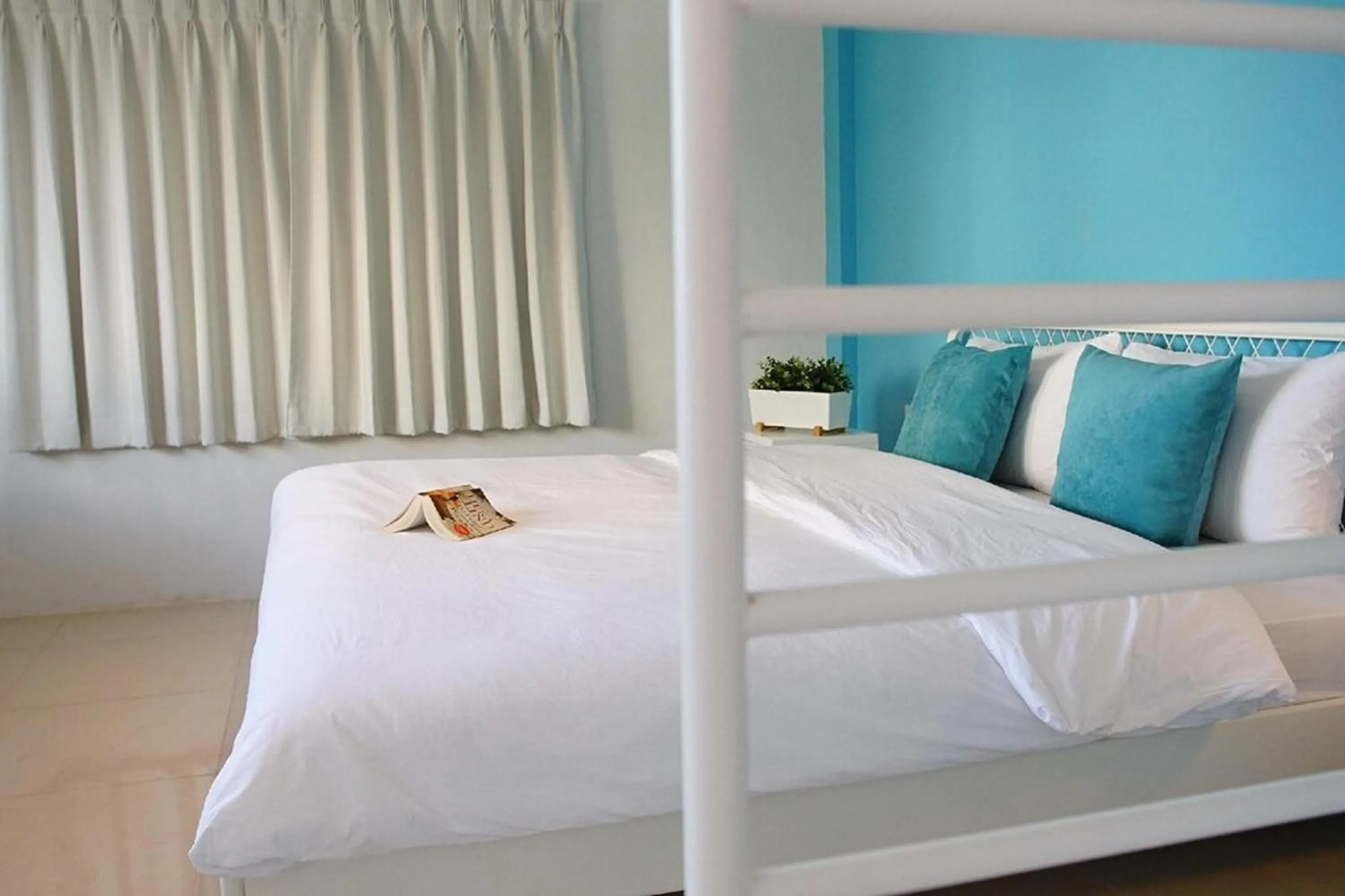 Bedroom, Bed in ME U Hostel Pattaya