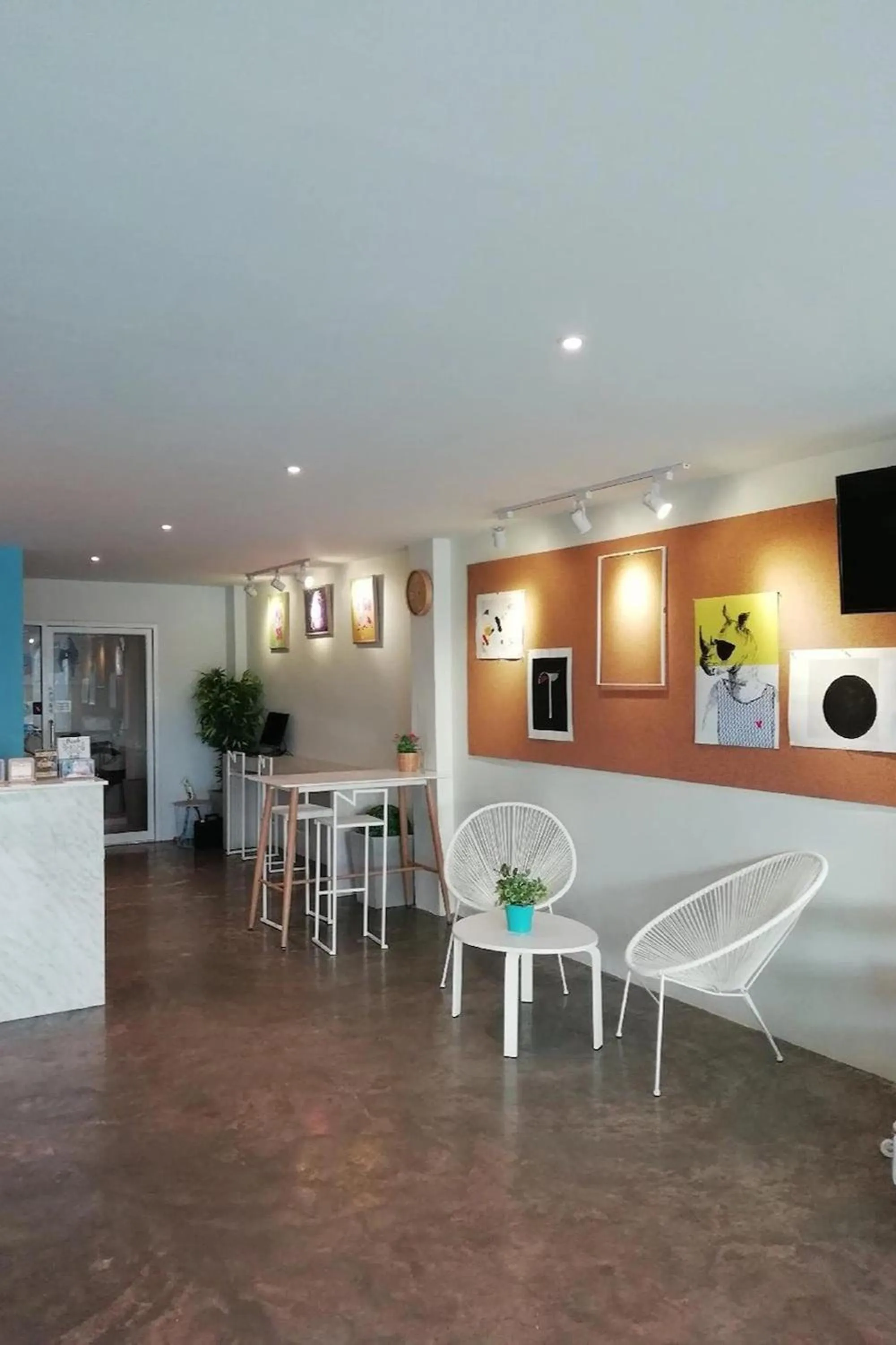 Lobby or reception in ME U Hostel Pattaya