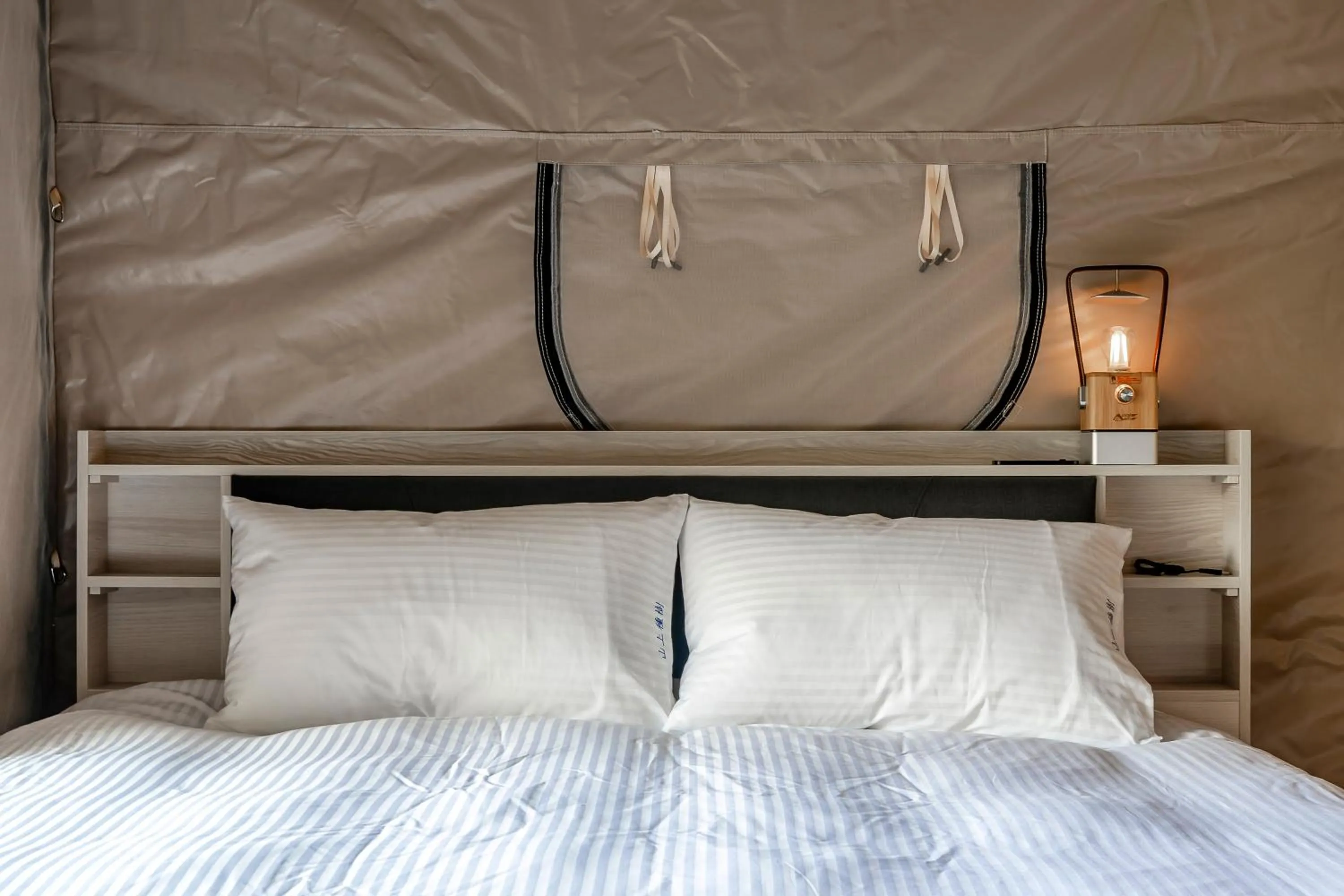 Bed in Grow Tree Glamping