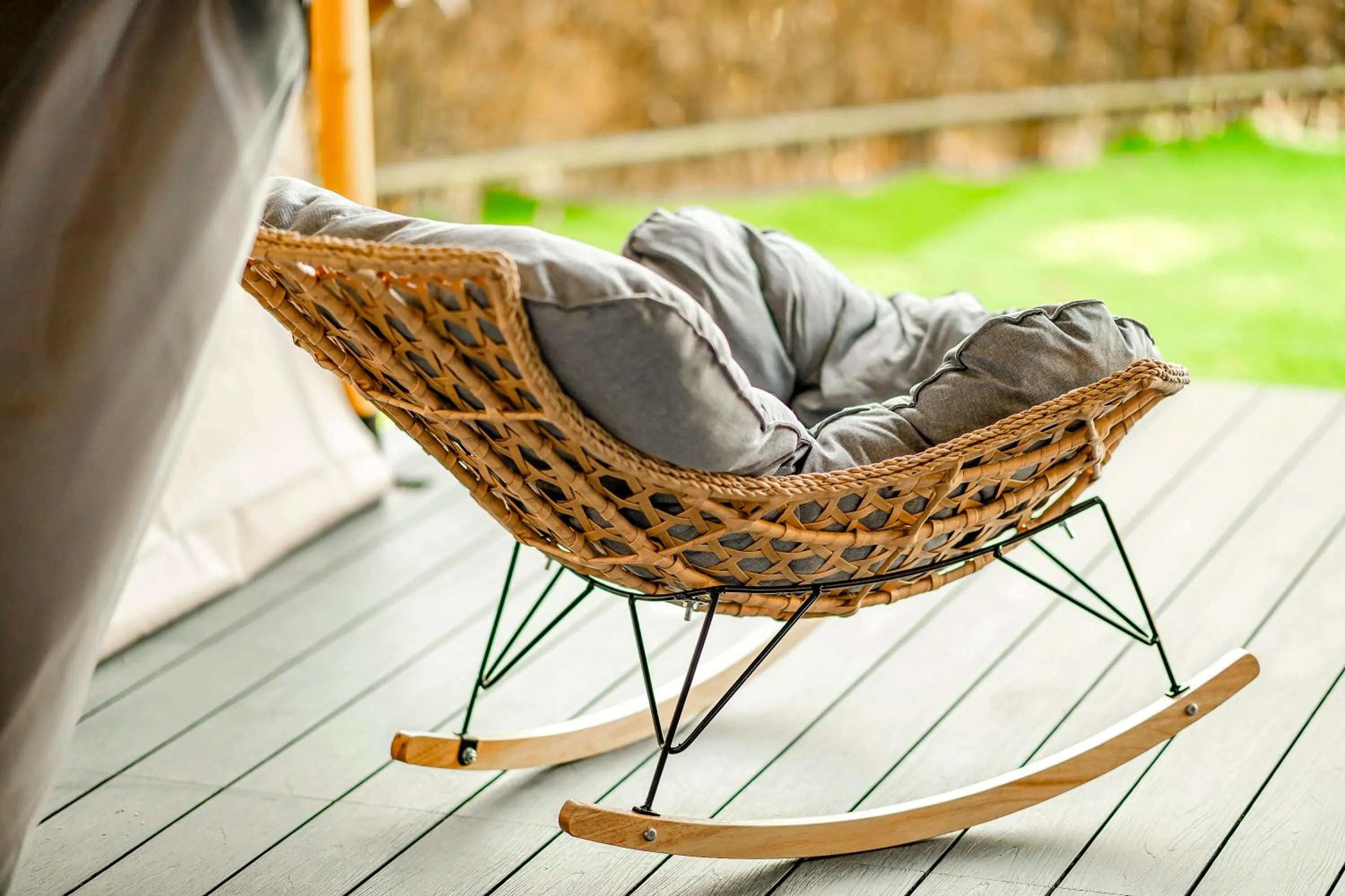 Patio in Grow Tree Glamping