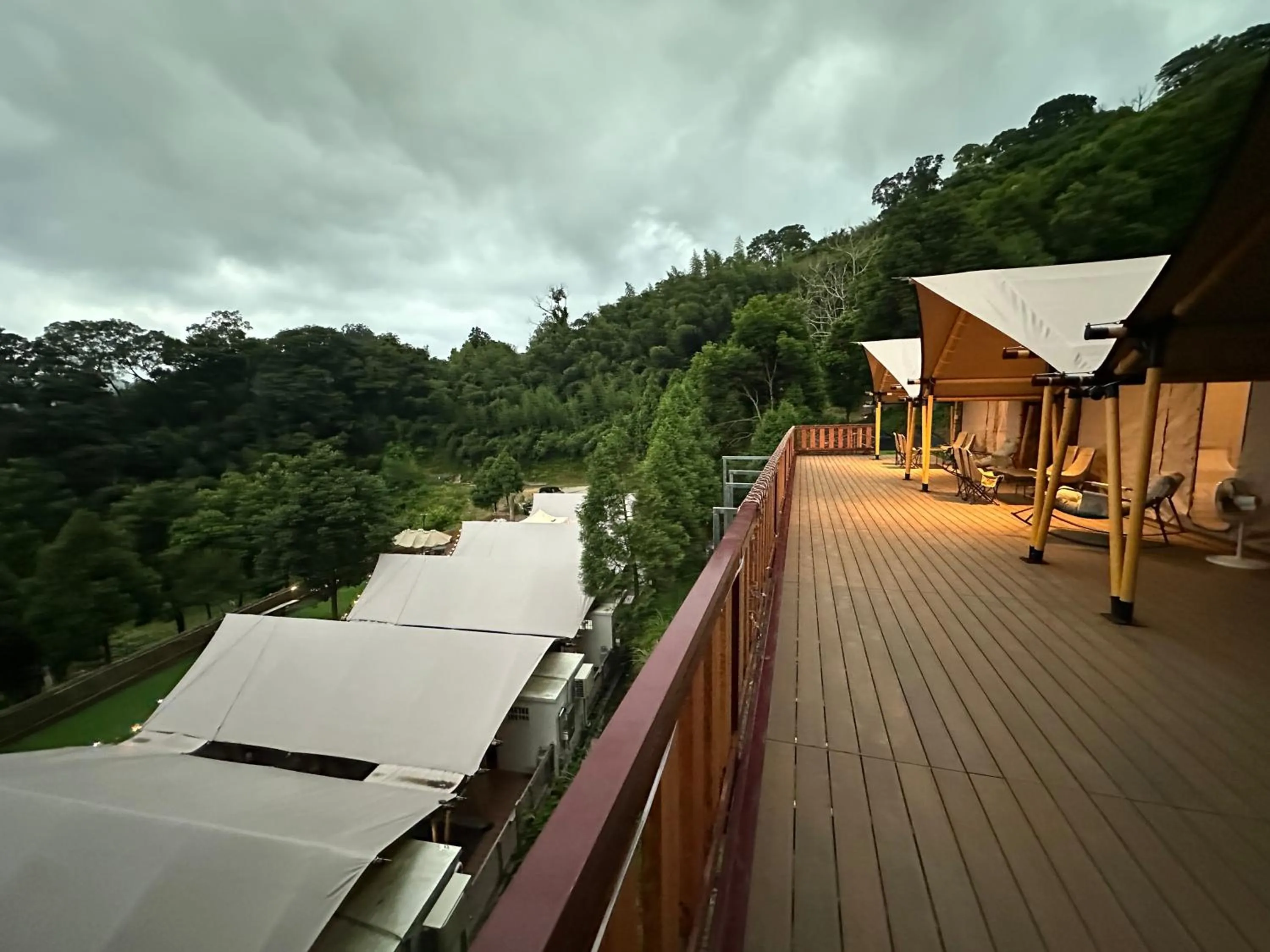 Patio in Grow Tree Glamping