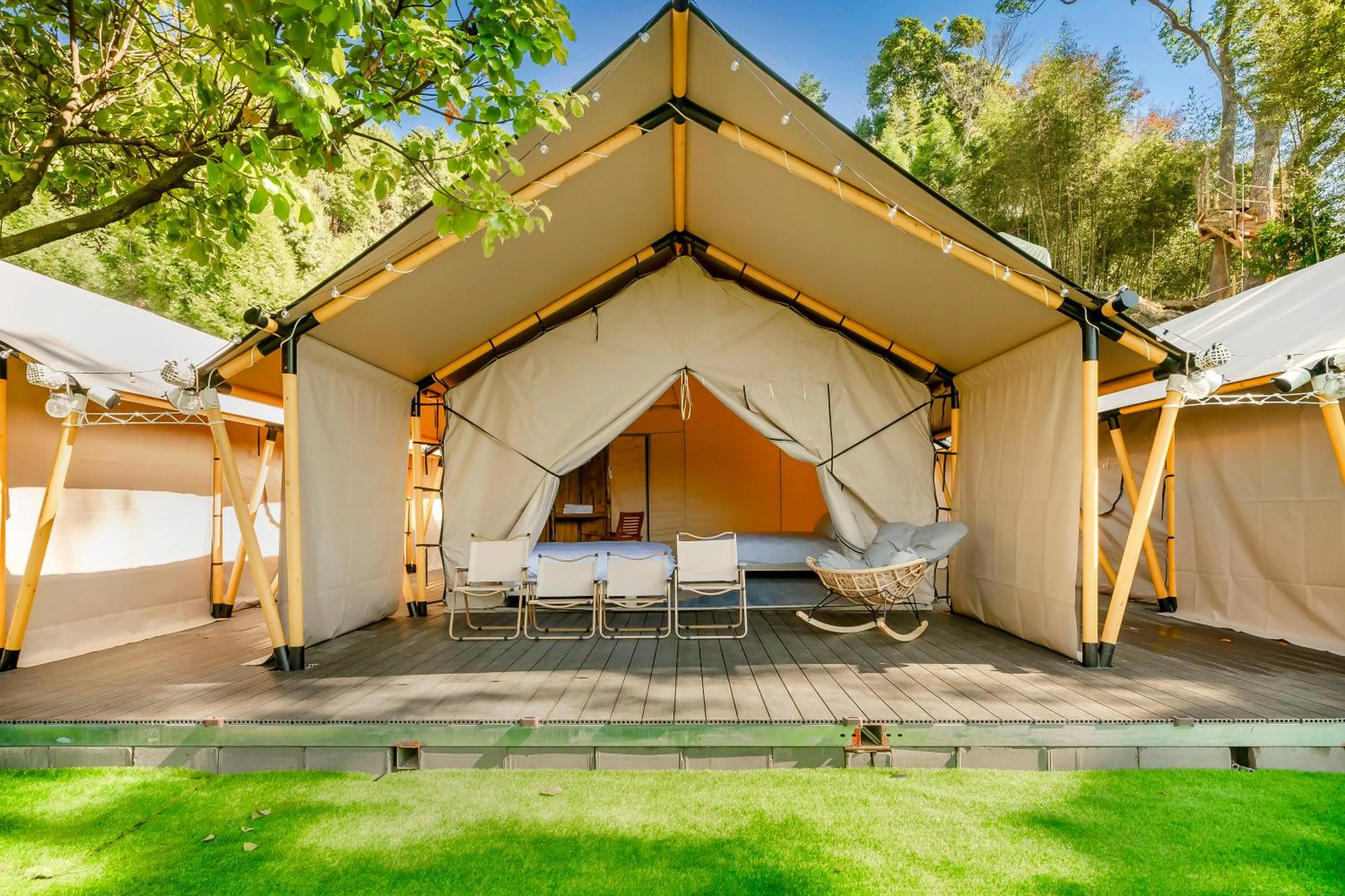 Day in Grow Tree Glamping