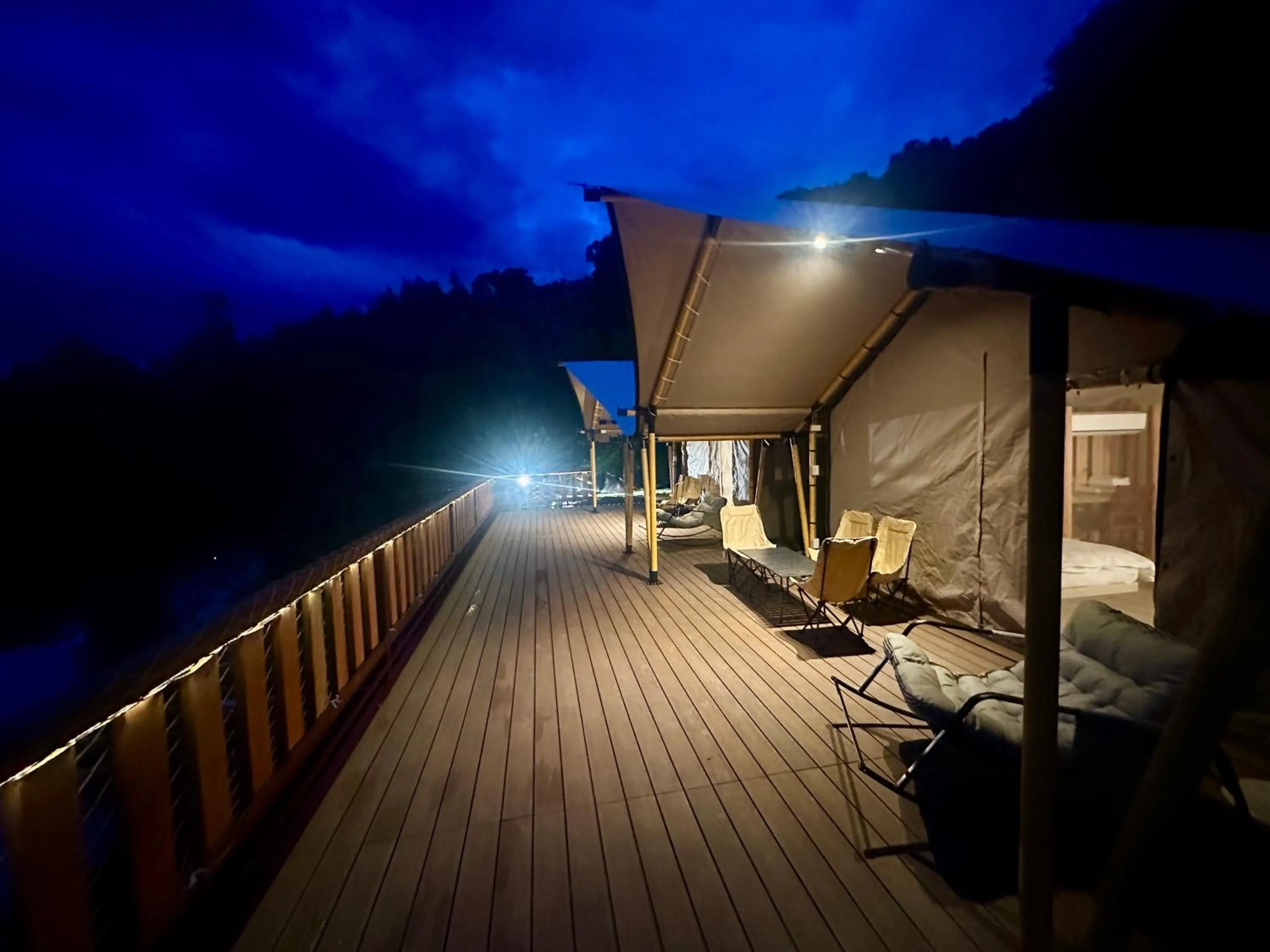 Patio in Grow Tree Glamping