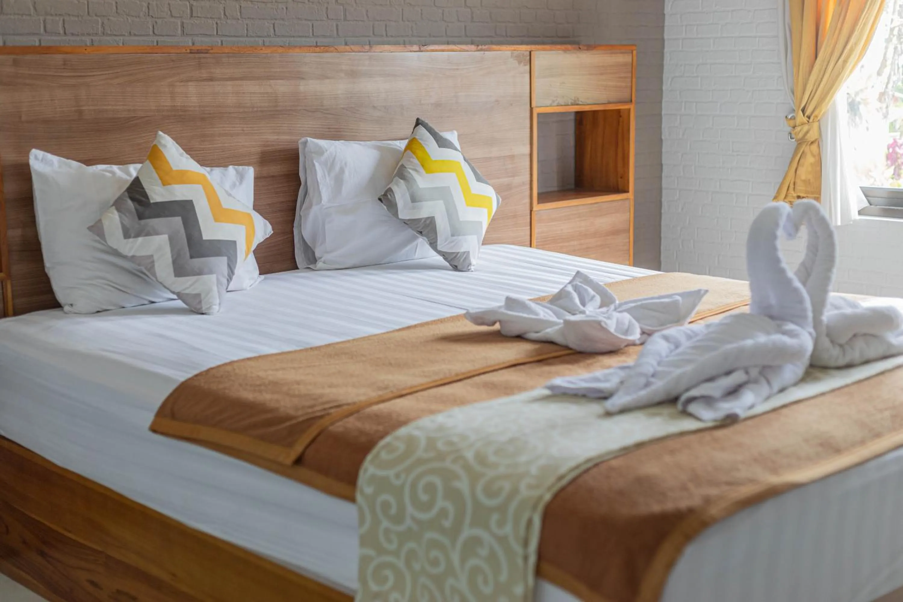 Bed in Hotel Griya Katarina