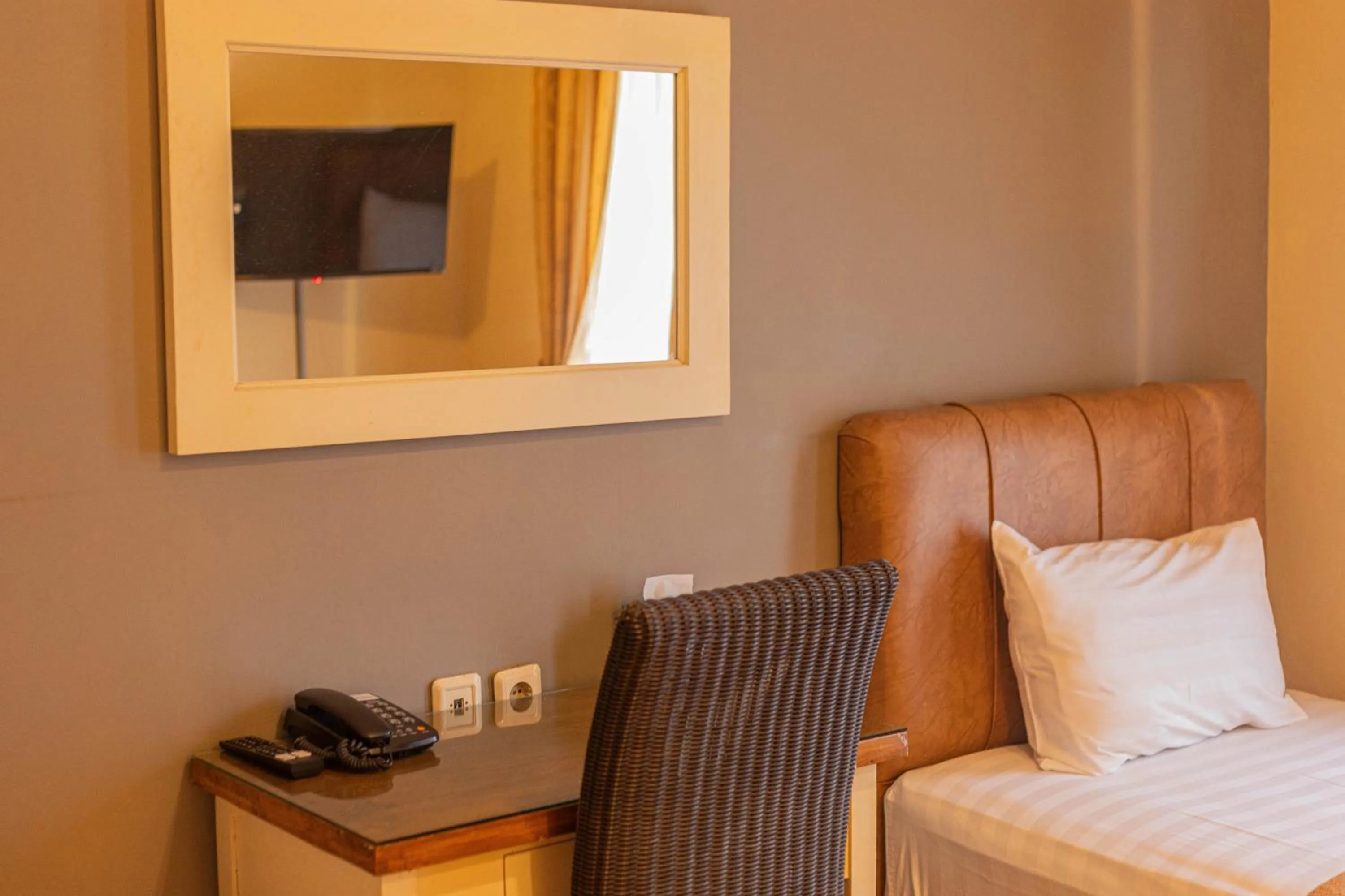 Bed in Hotel Griya Katarina