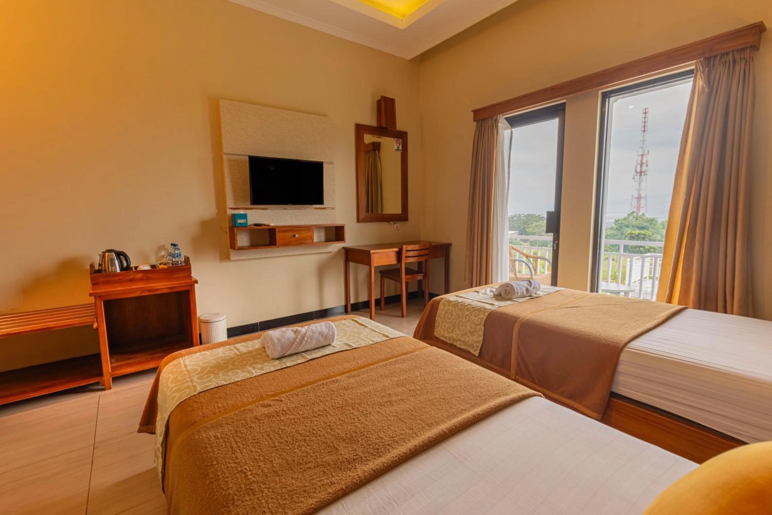 Bed in Hotel Griya Katarina