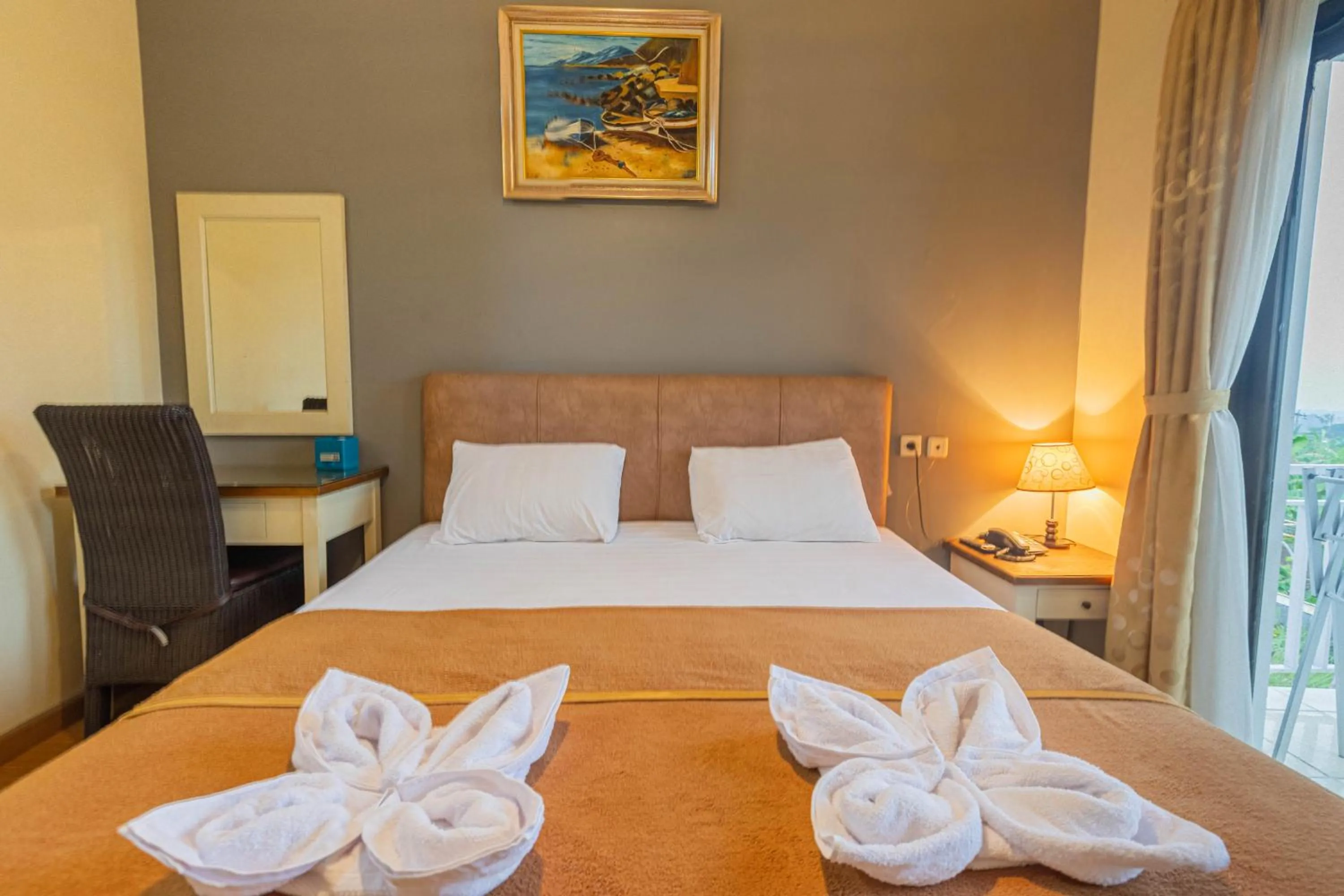 Bed in Hotel Griya Katarina