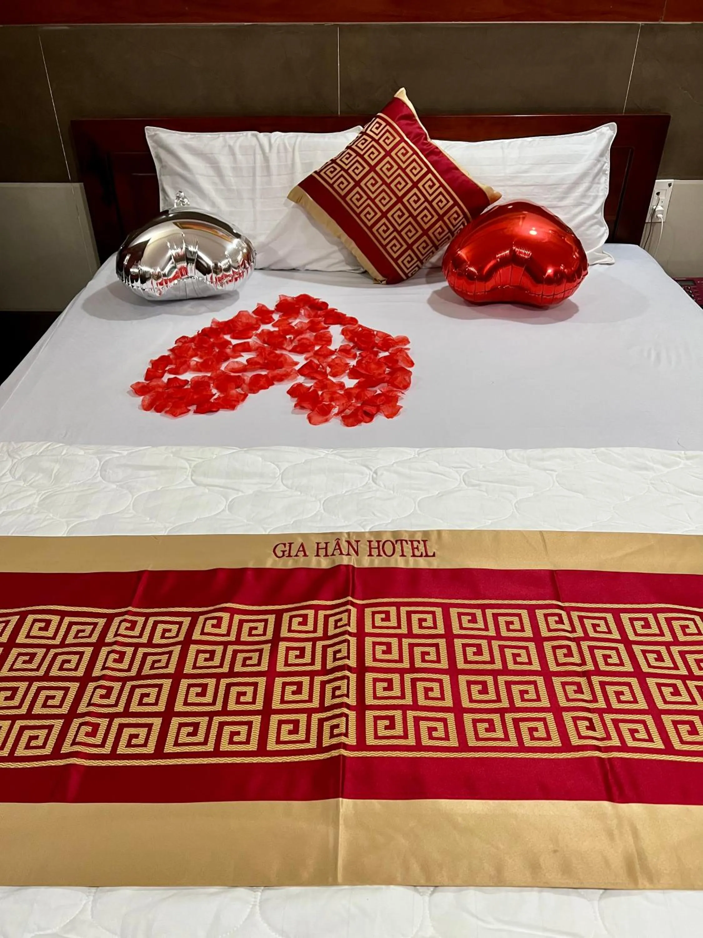 Bed in Gia Hân Hotel