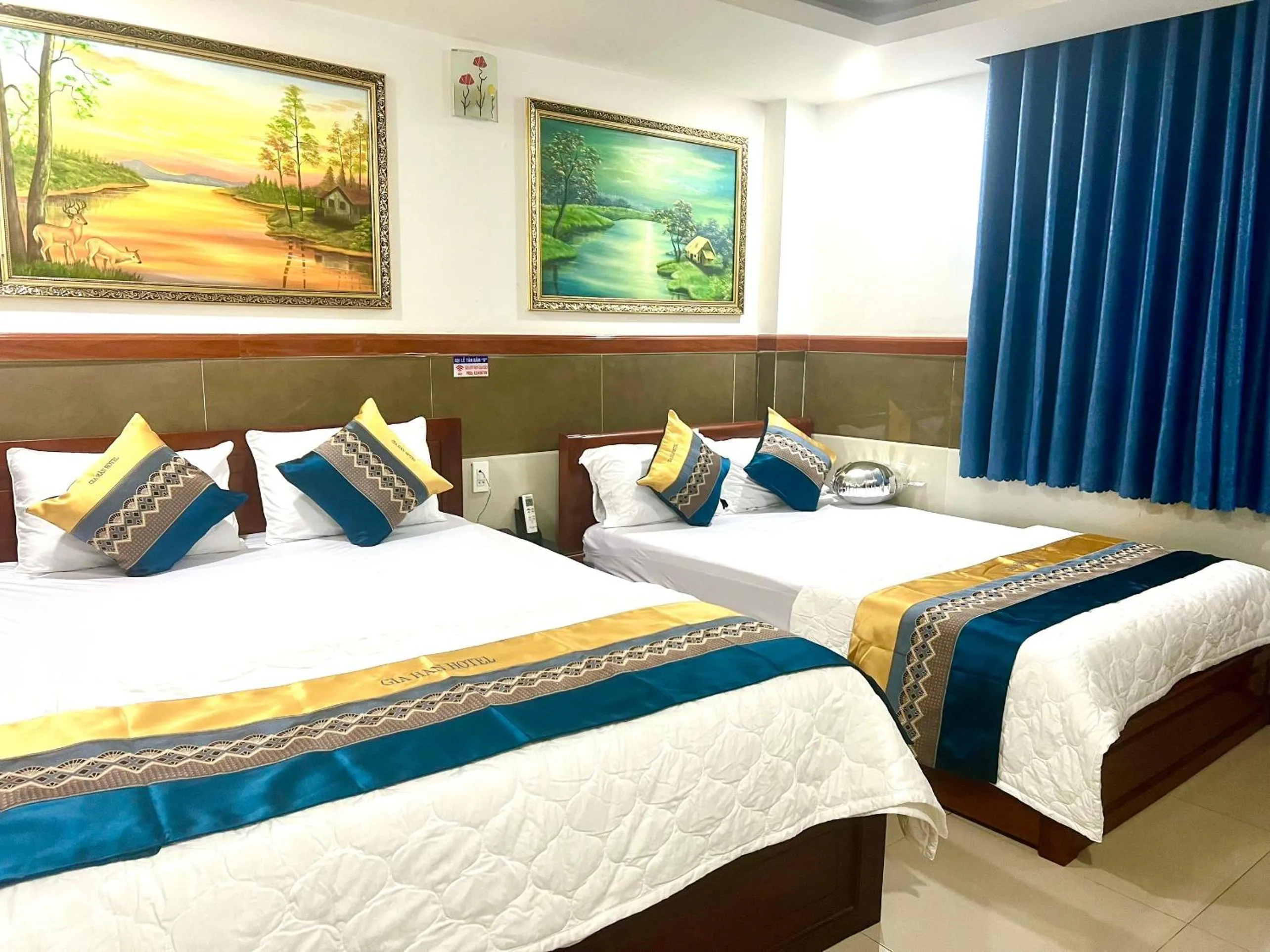 Bed in Gia Hân Hotel