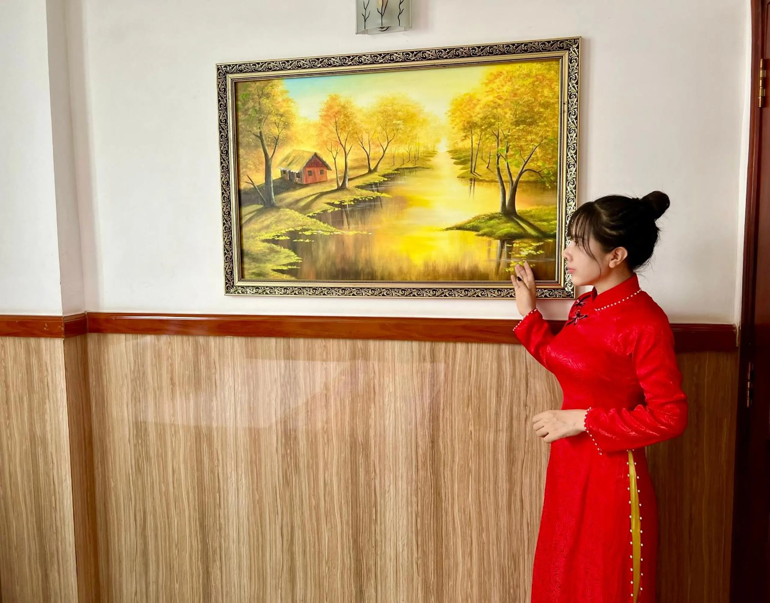 Staff in Gia Hân Hotel