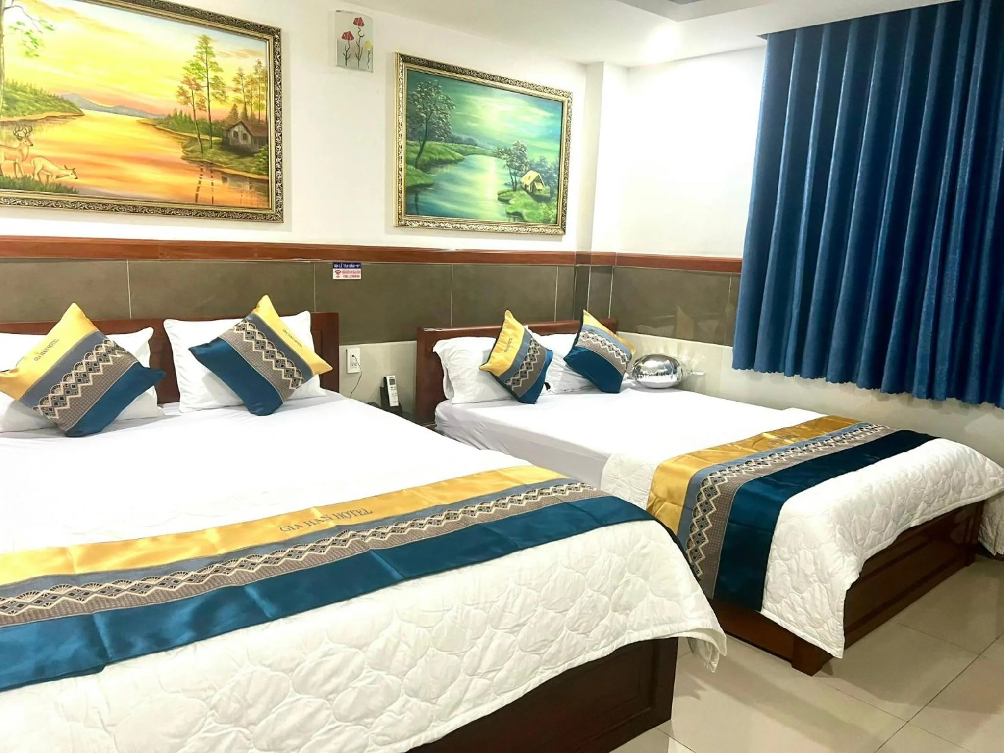 Bed in Gia Hân Hotel
