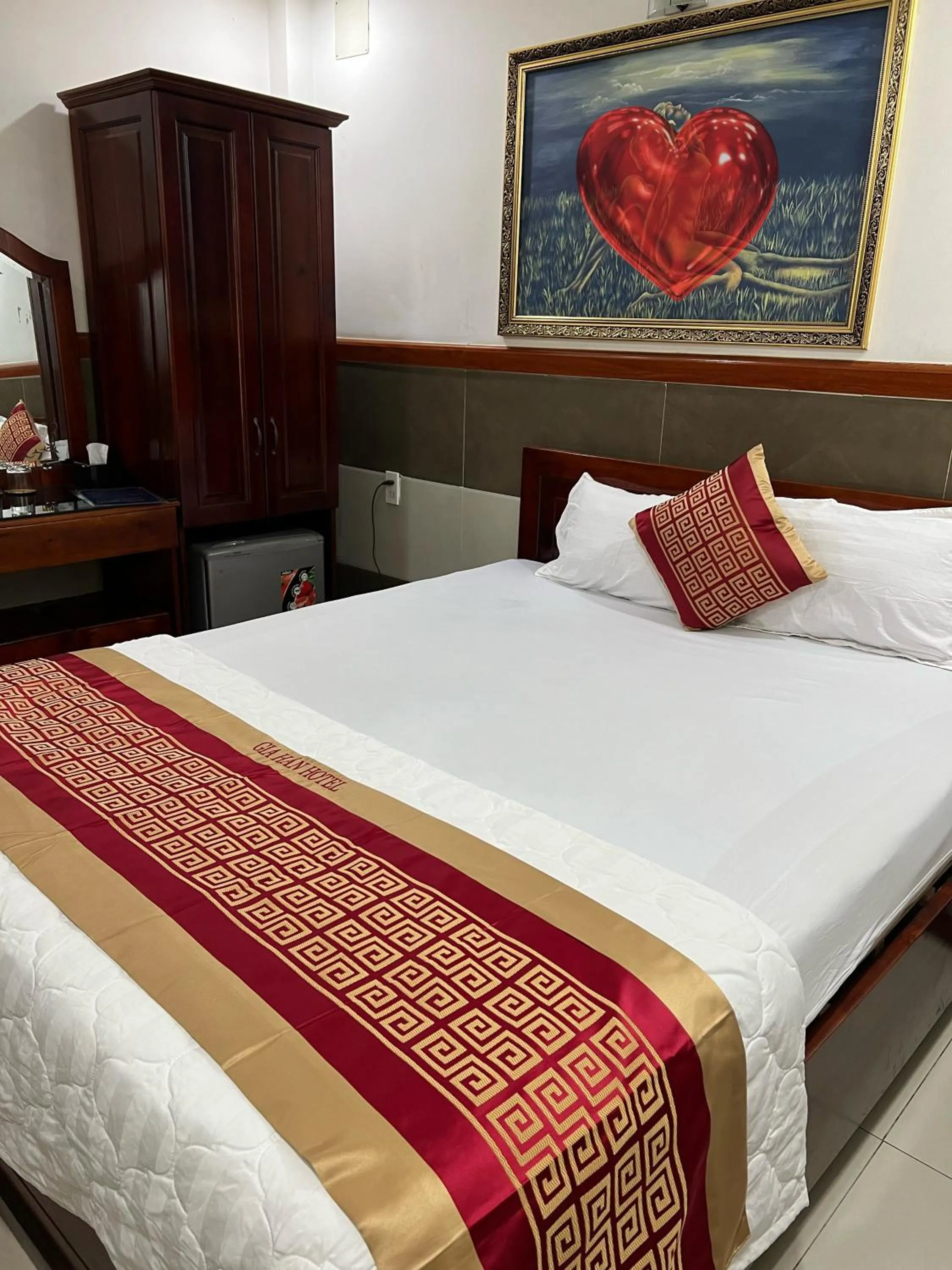 Bed in Gia Hân Hotel