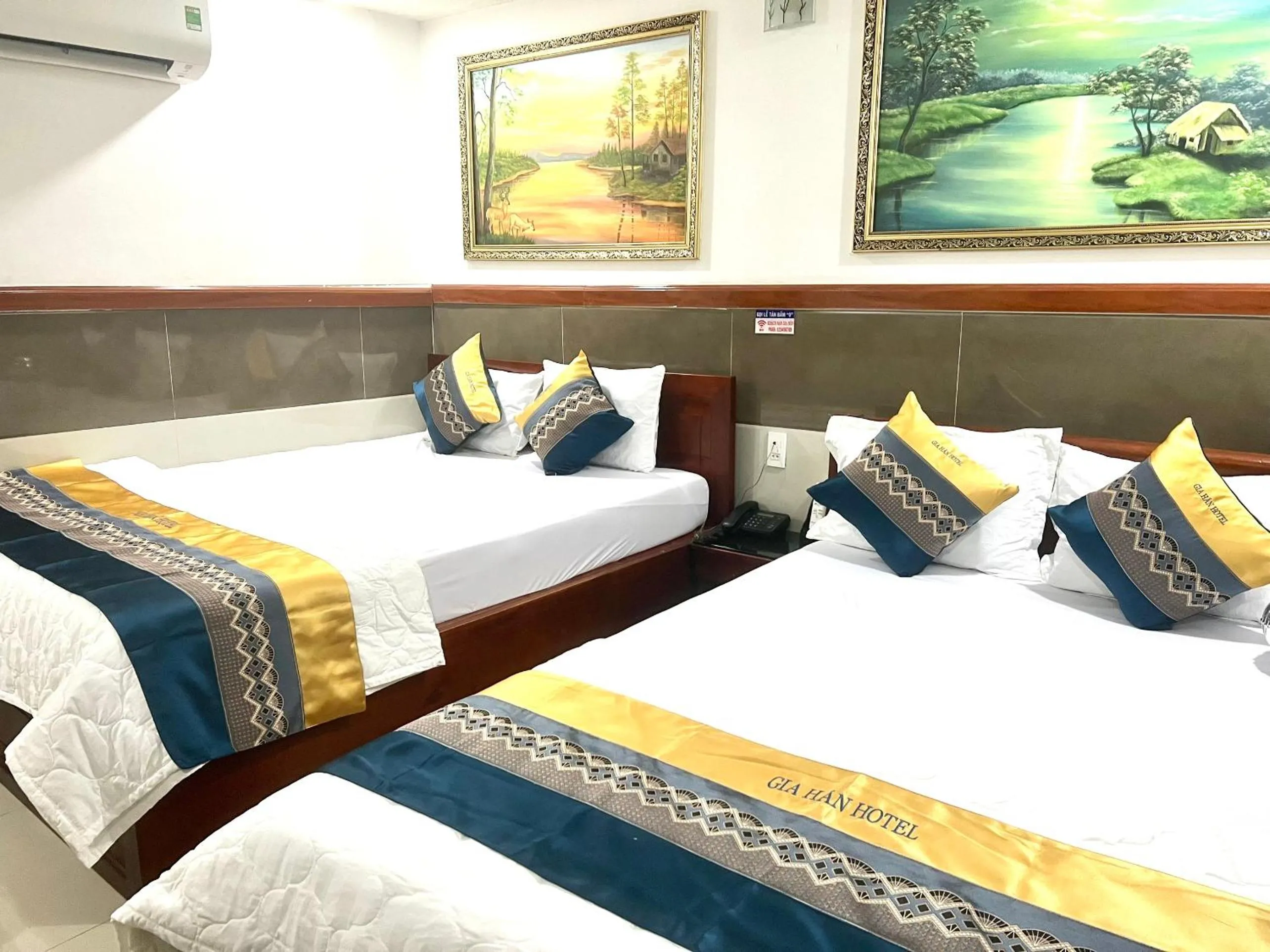 Bed in Gia Hân Hotel