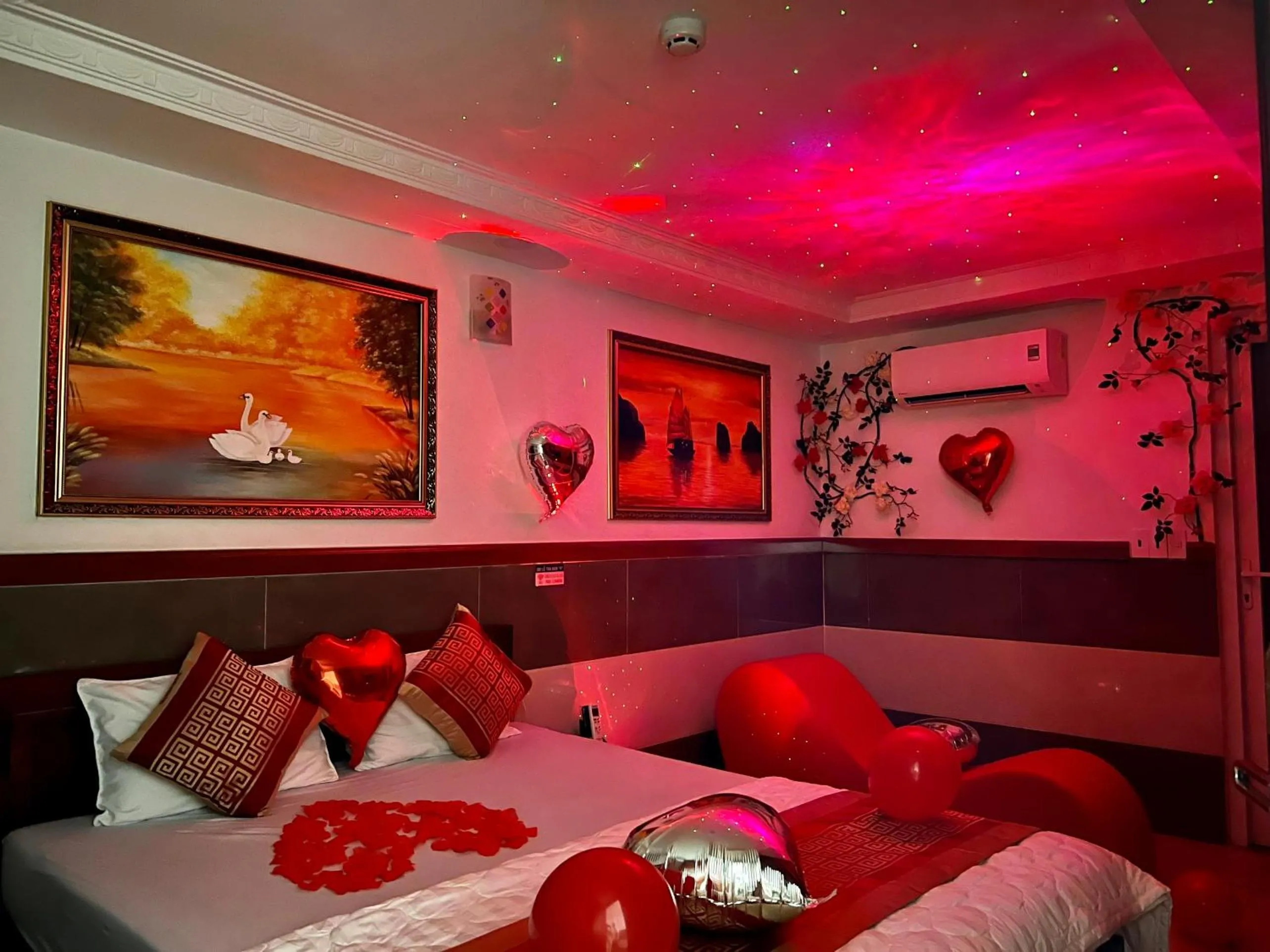 Bed in Gia Hân Hotel