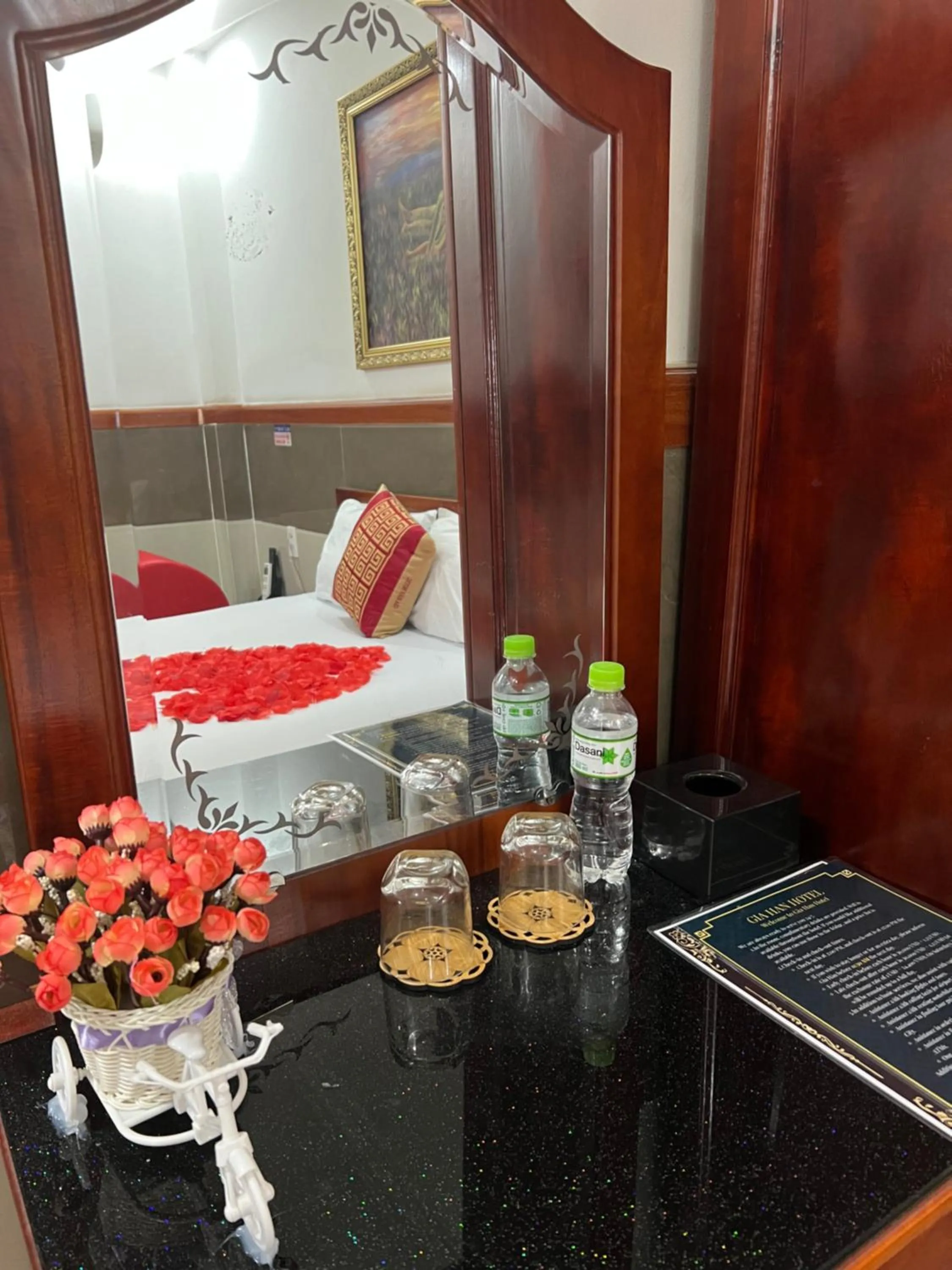 Bed in Gia Hân Hotel