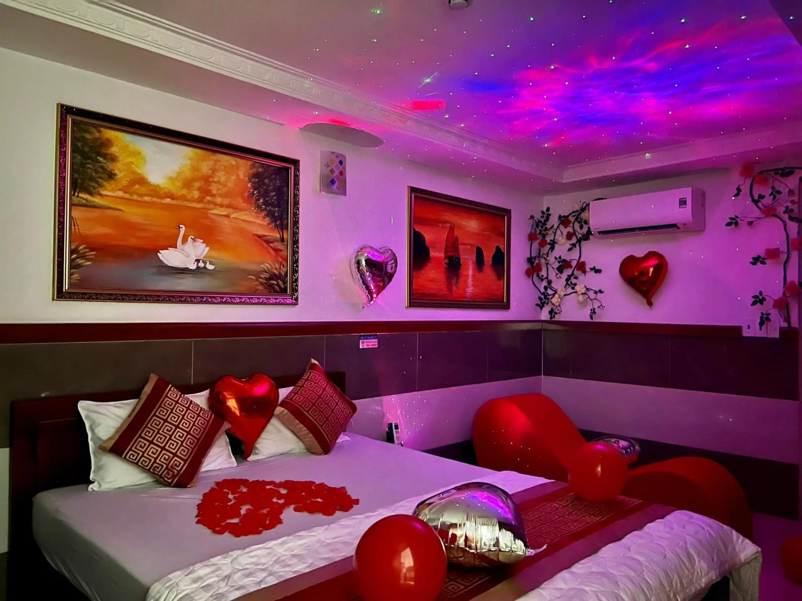Bed in Gia Hân Hotel