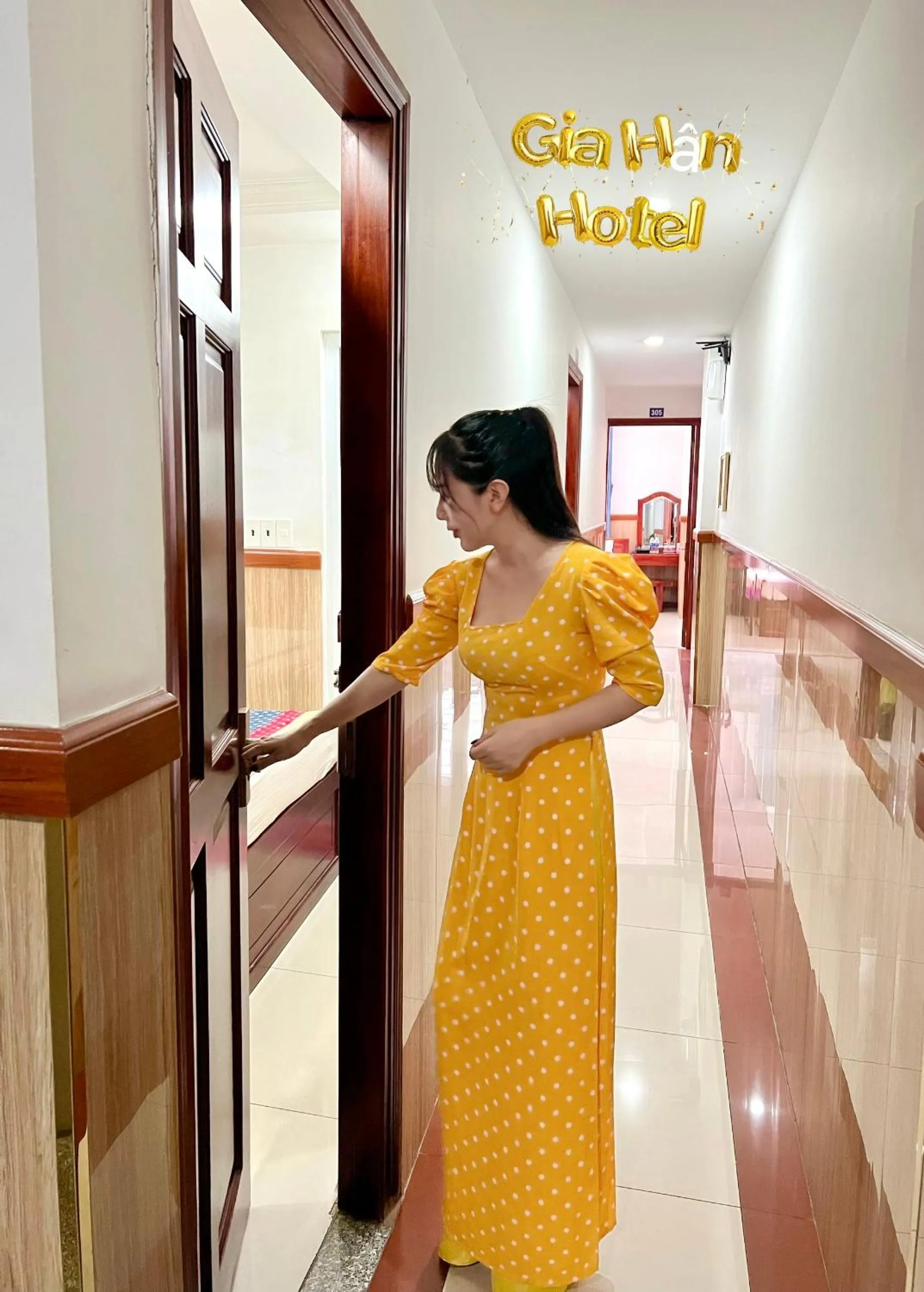 Property building in Gia Hân Hotel