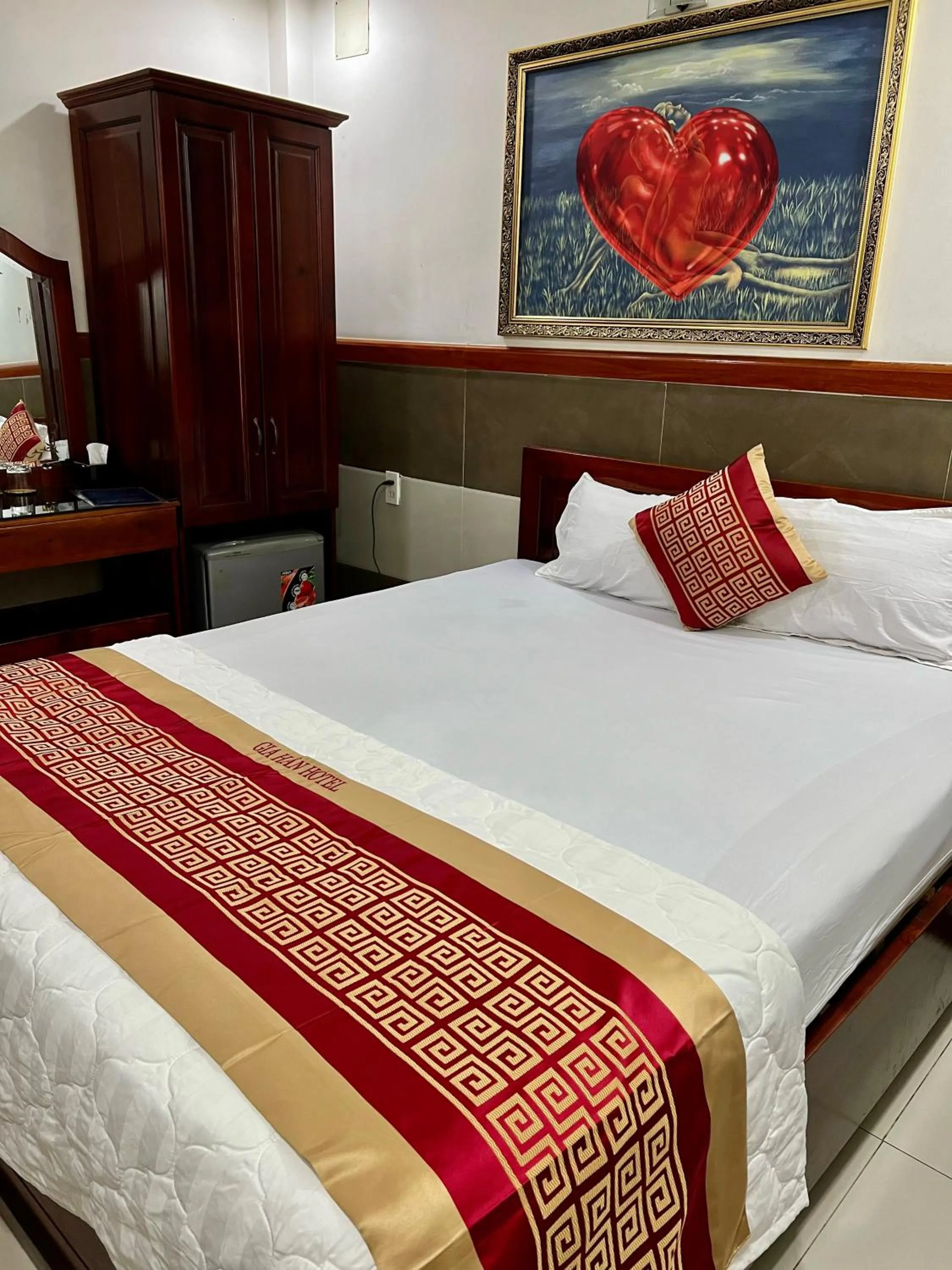 Bed in Gia Hân Hotel