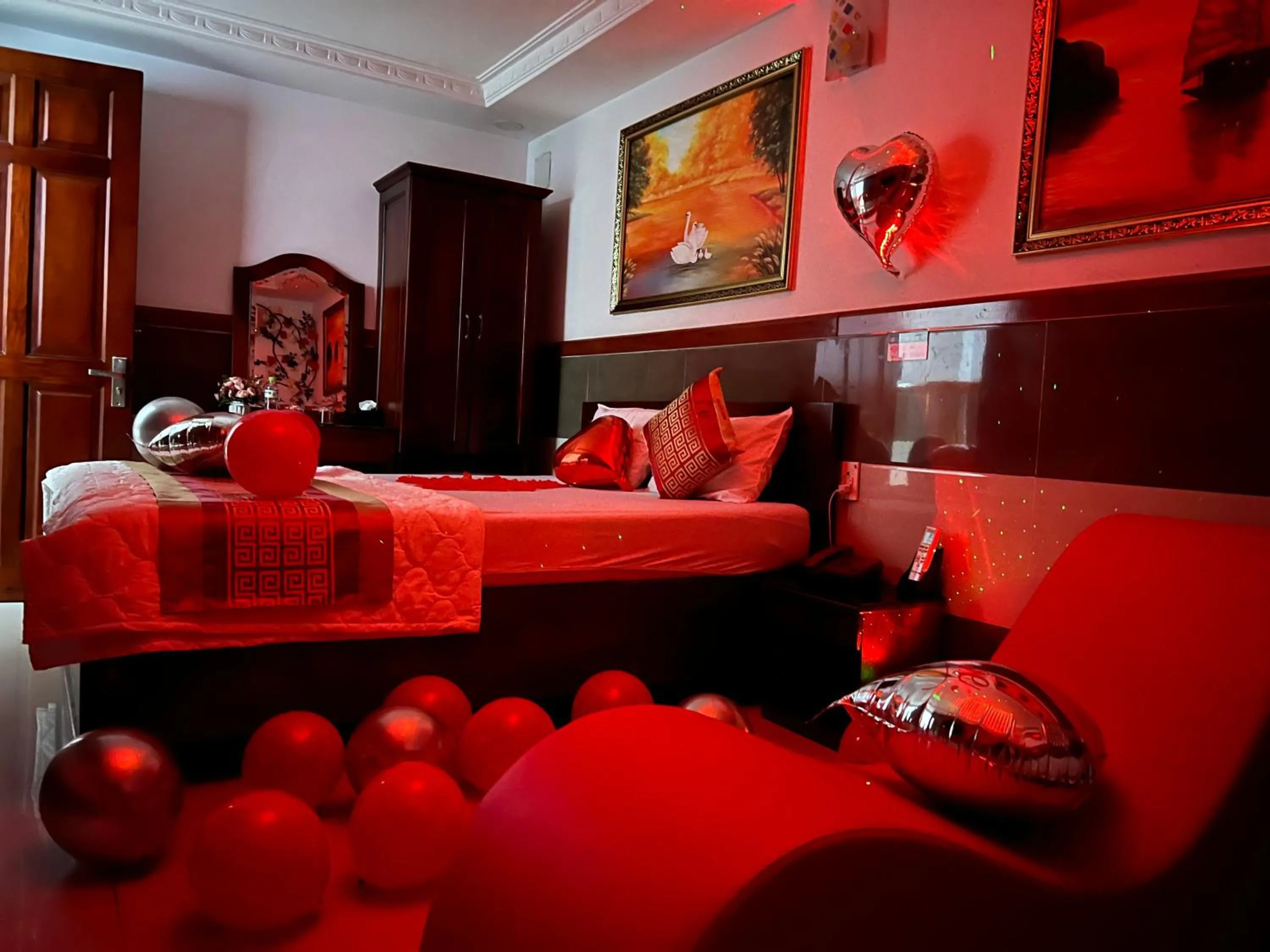 Bed in Gia Hân Hotel