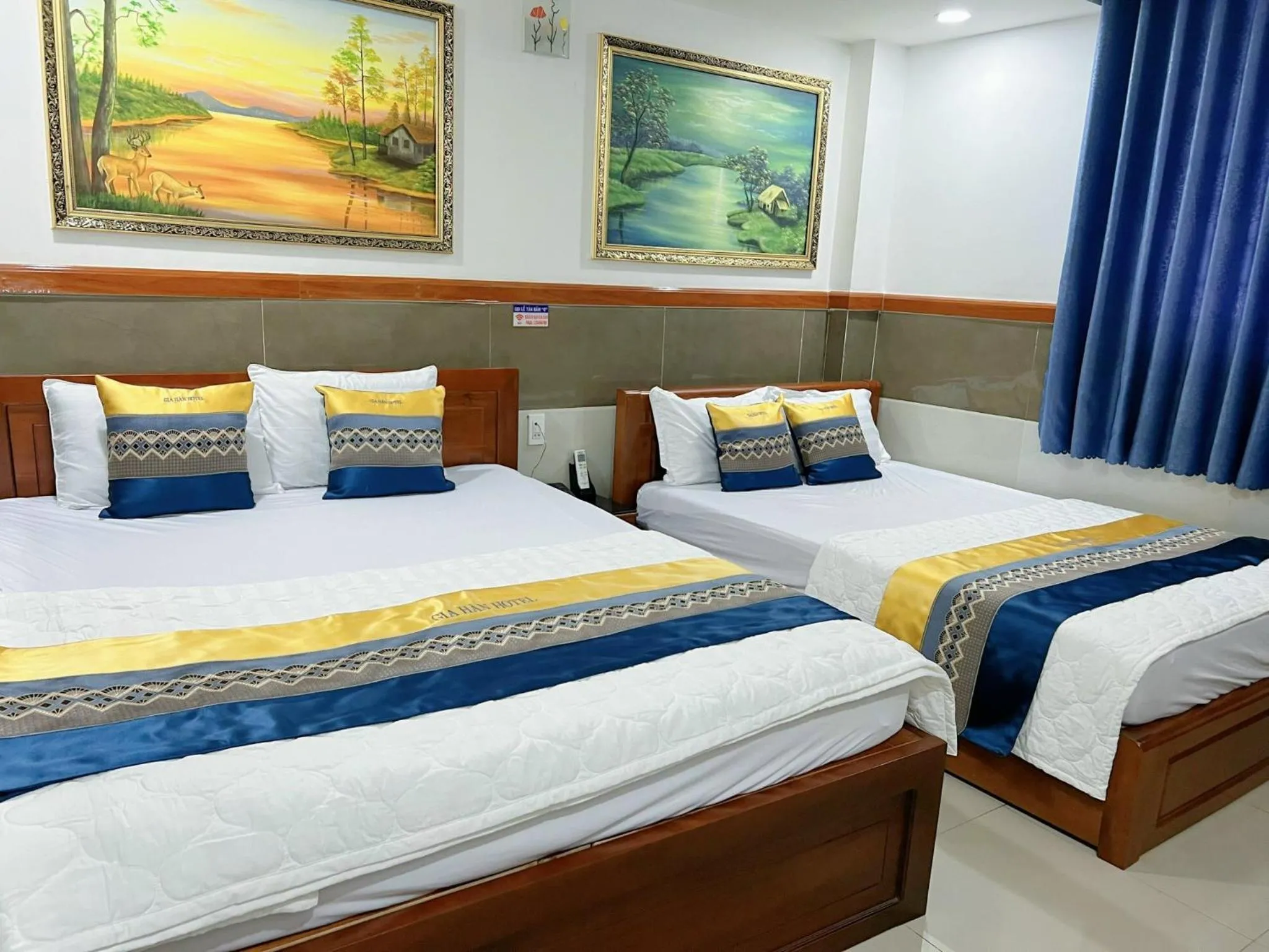 Bed in Gia Hân Hotel