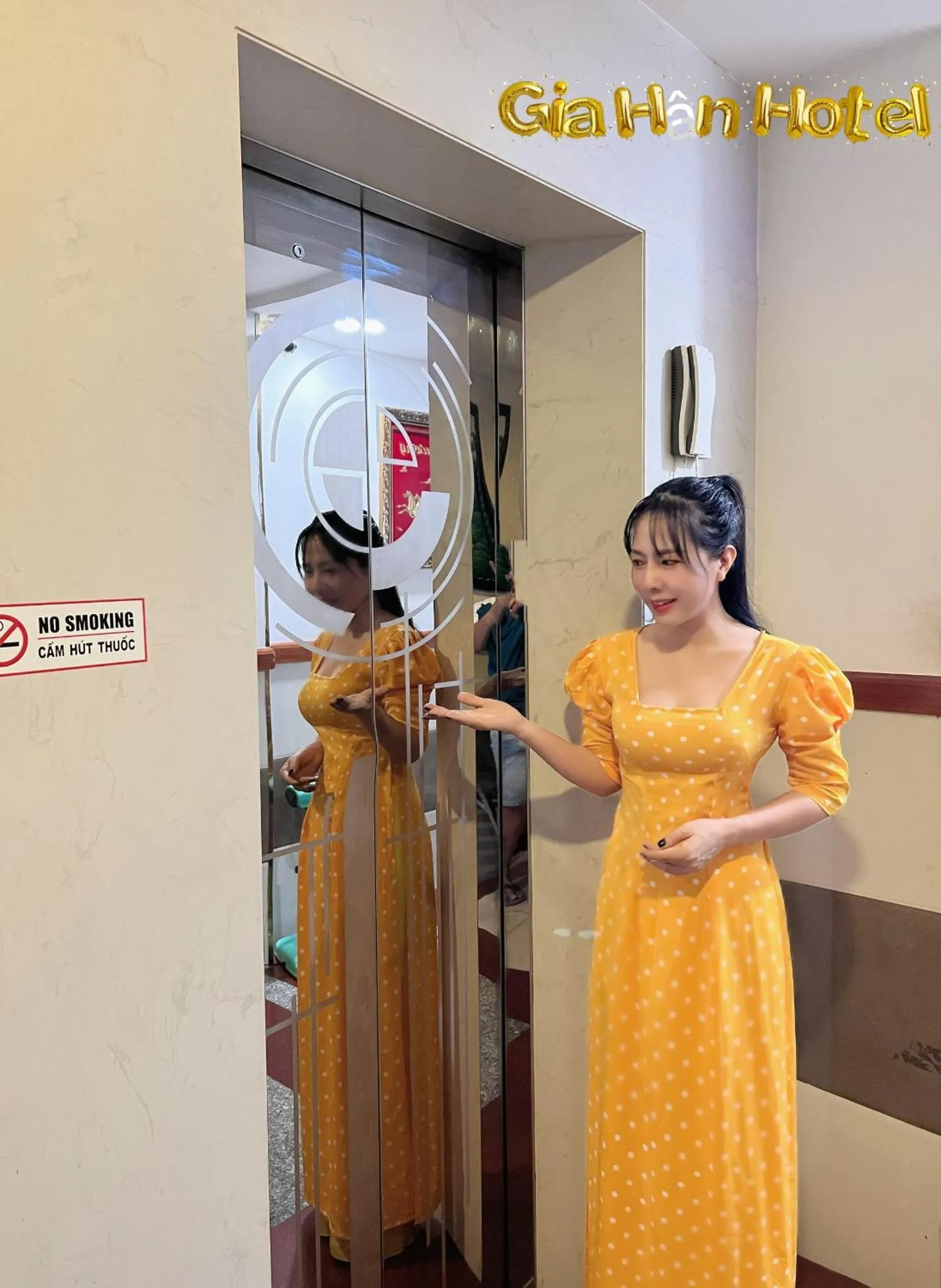 Staff in Gia Hân Hotel