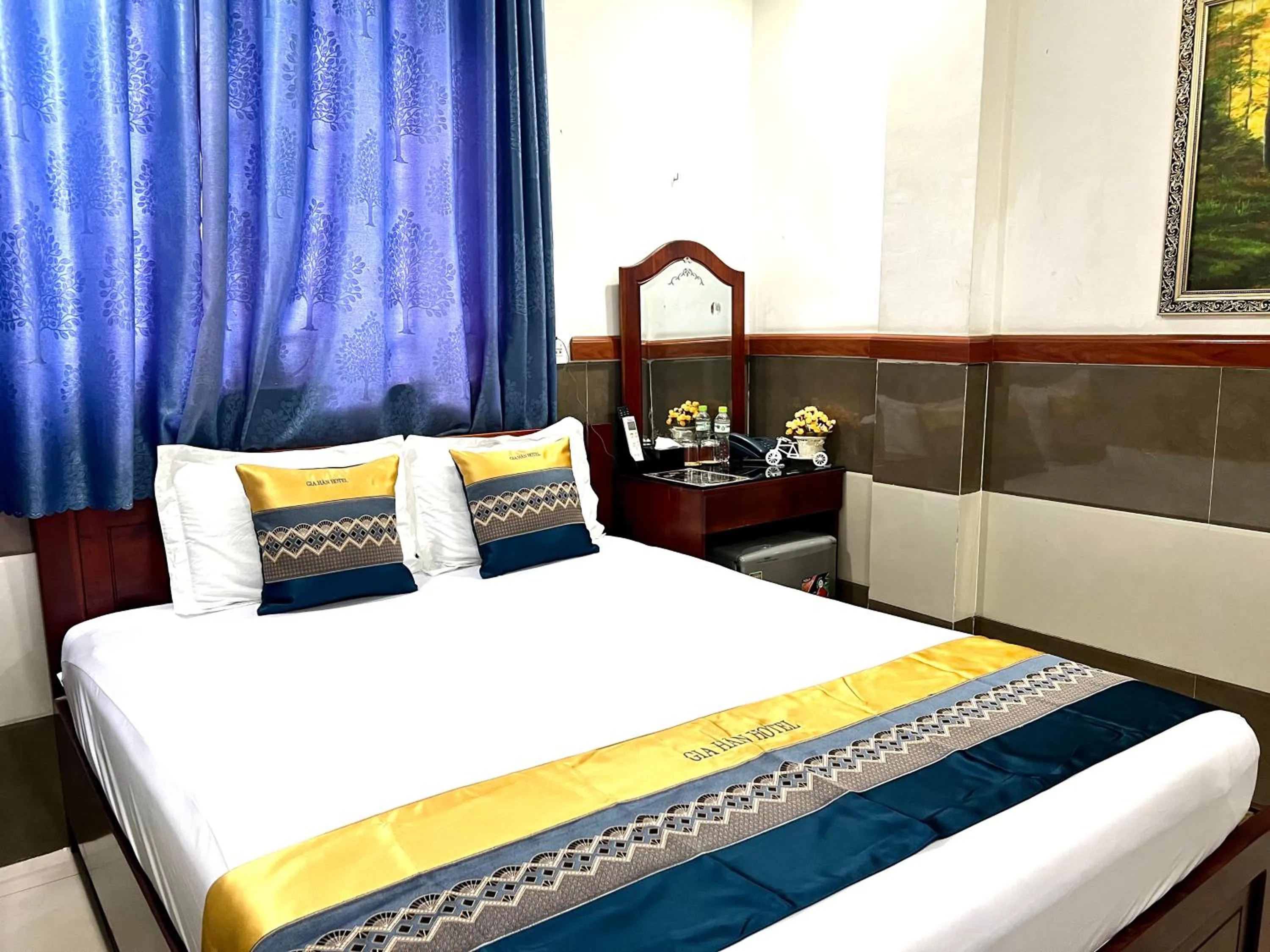 Bed in Gia Hân Hotel