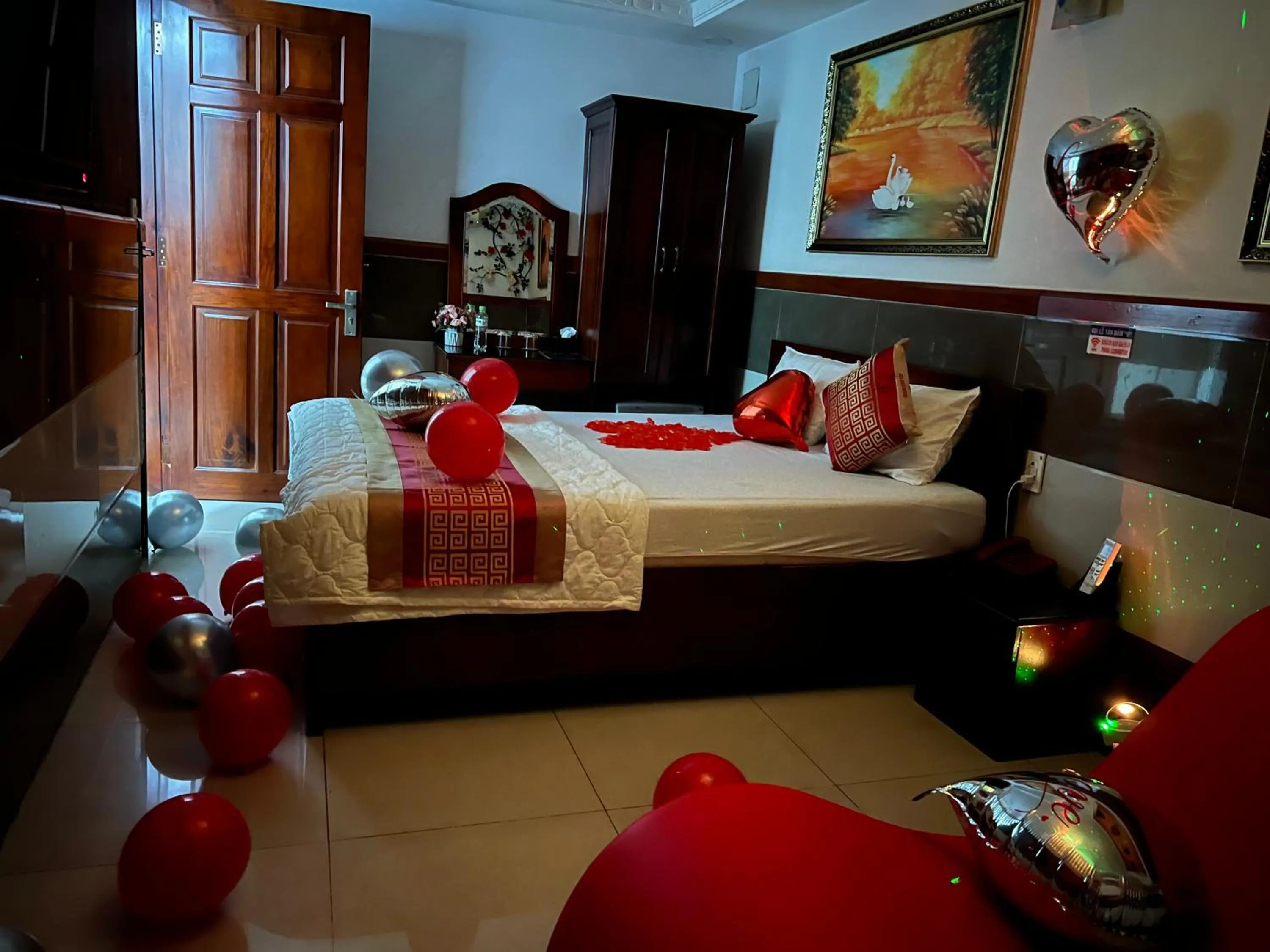 Bed in Gia Hân Hotel