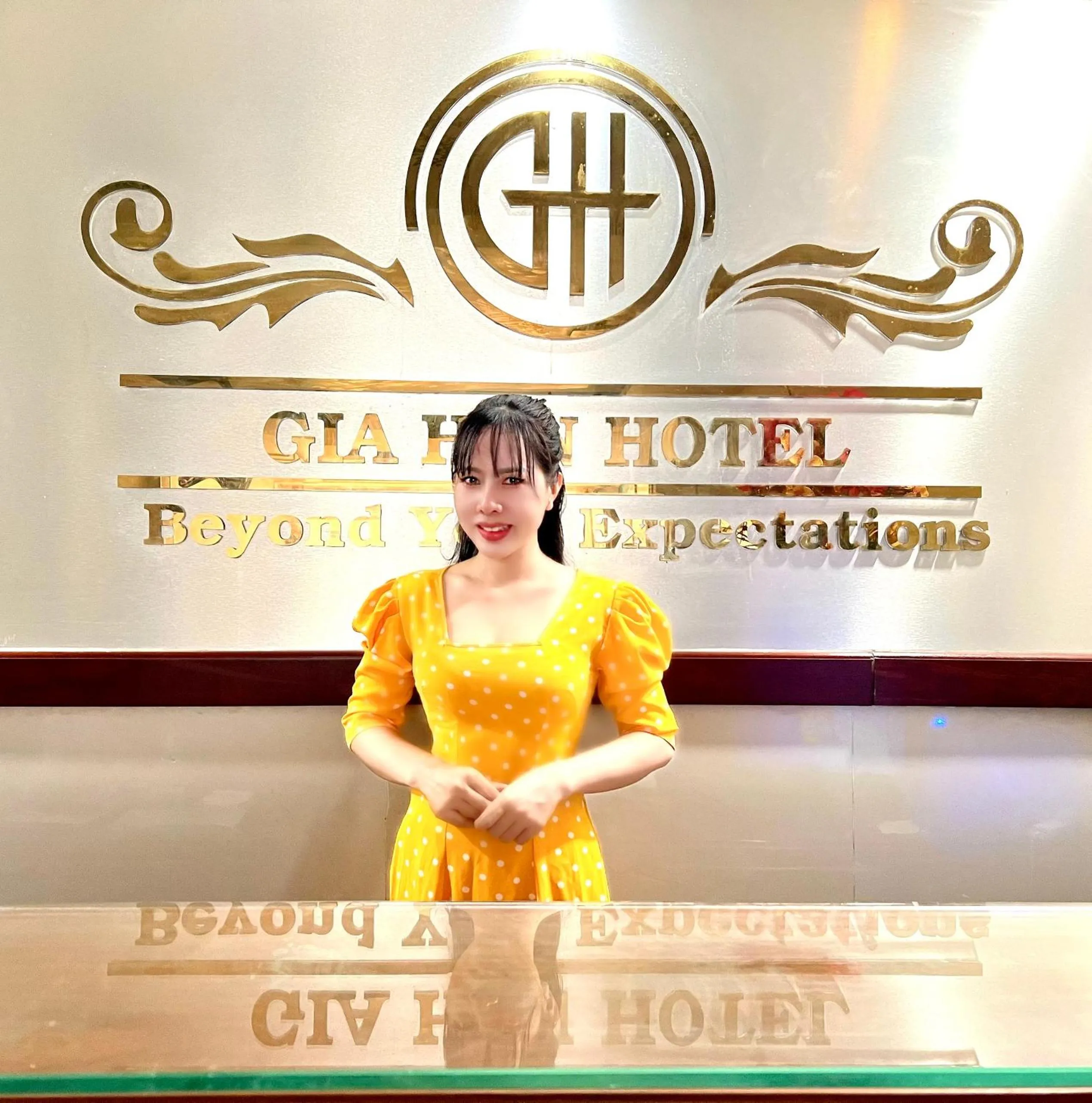 Staff in Gia Hân Hotel