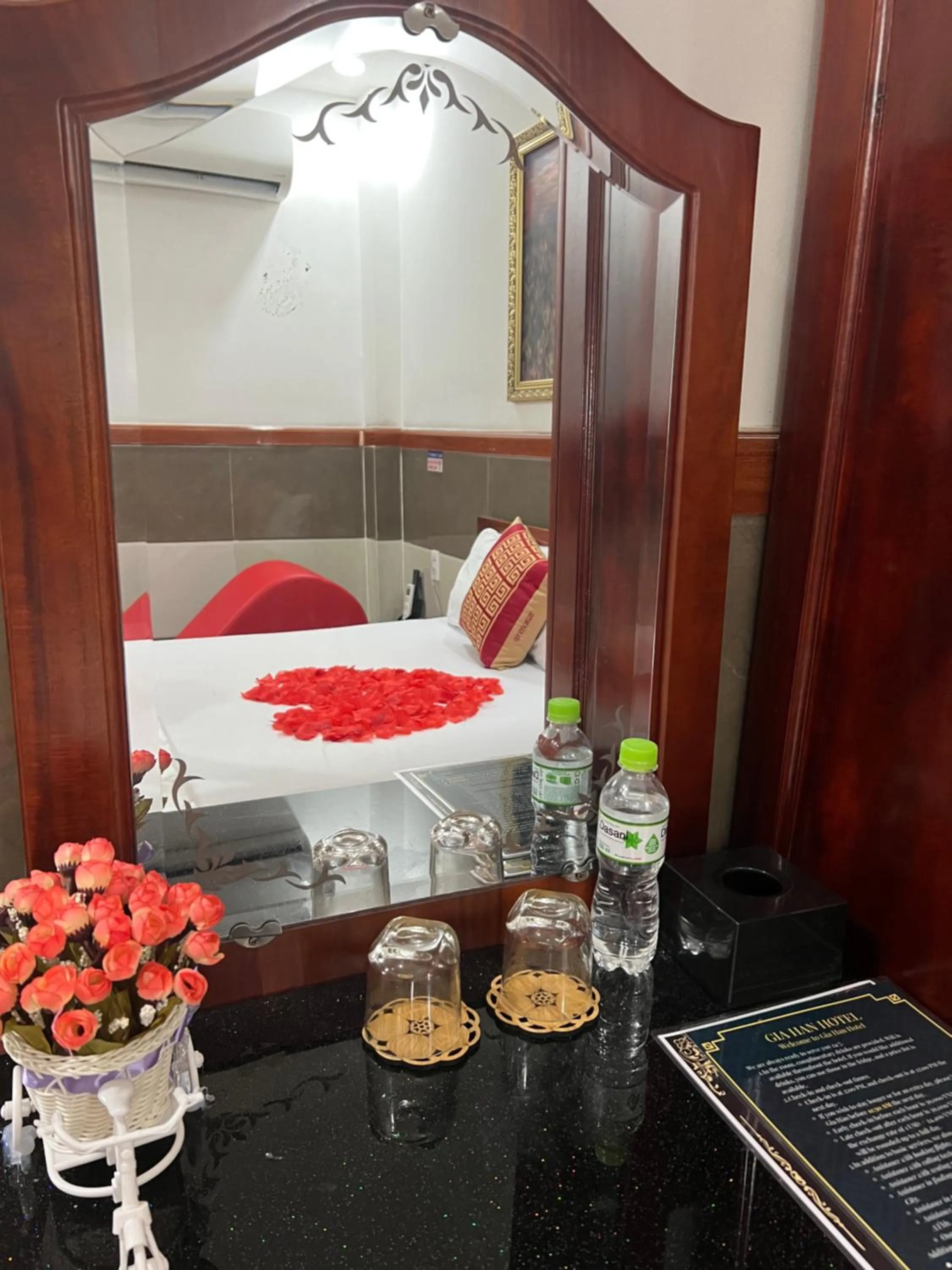 Bed in Gia Hân Hotel