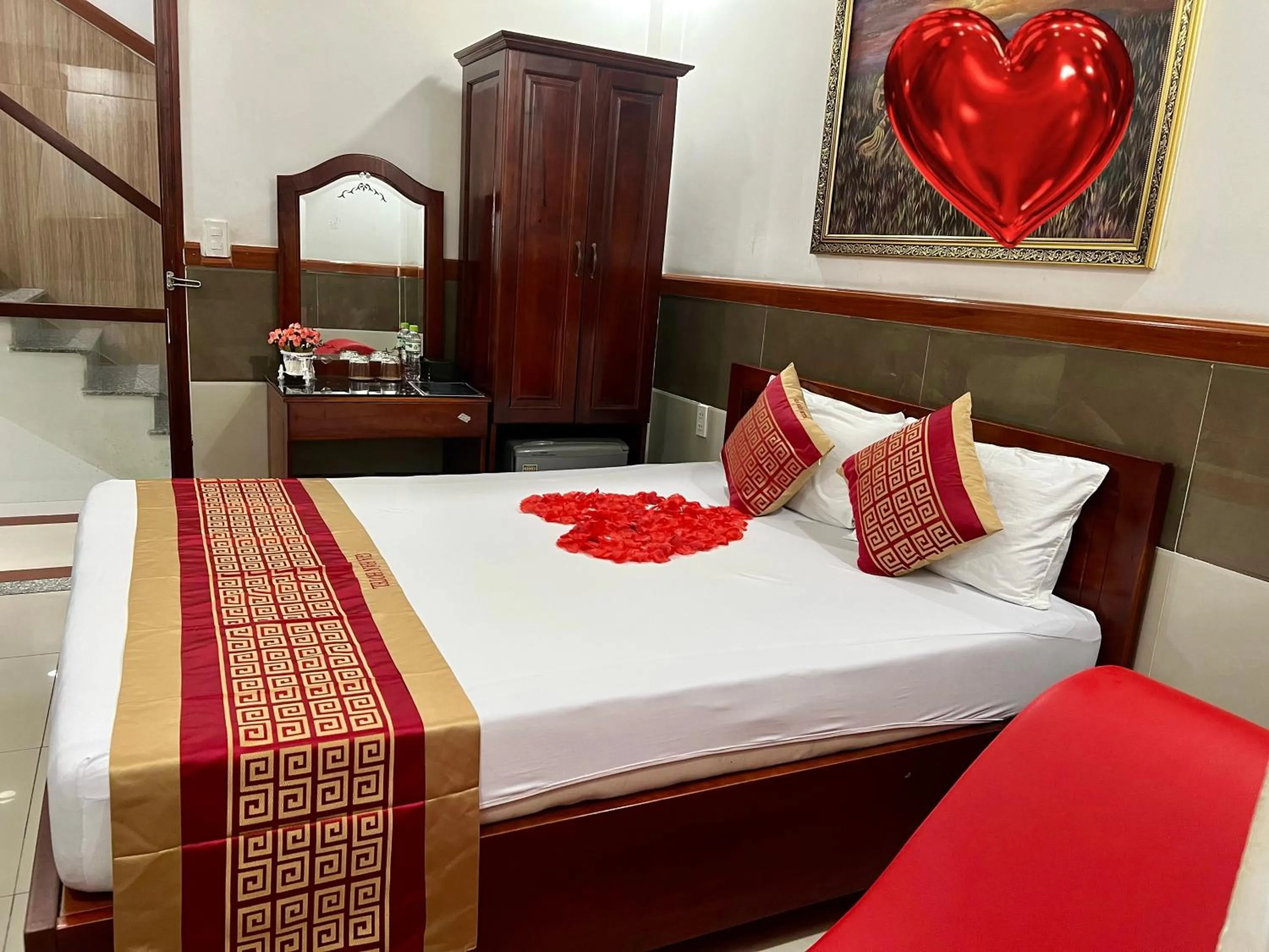 Bed in Gia Hân Hotel