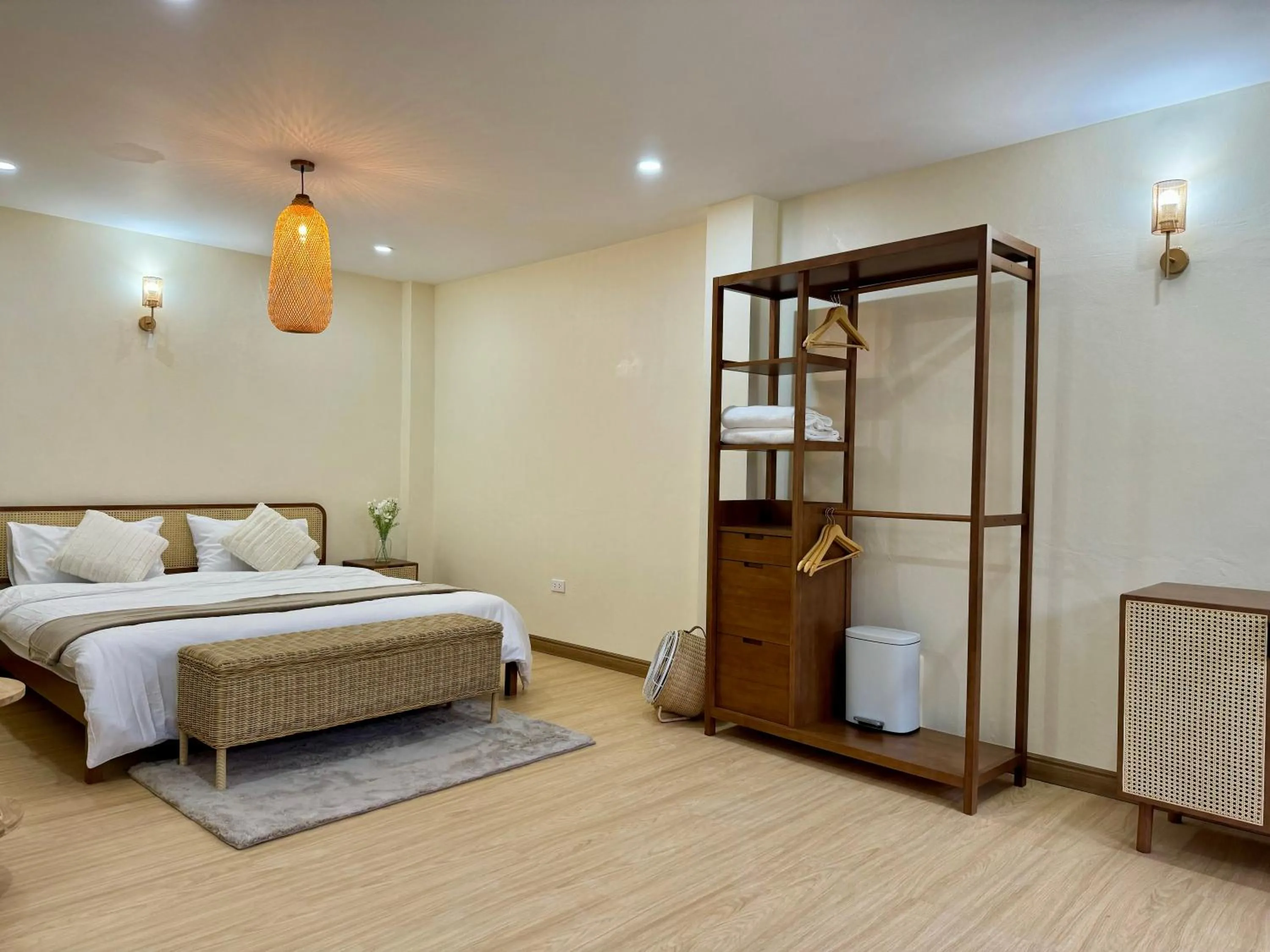 Photo of the whole room, Bed in L’Oasis Nanai