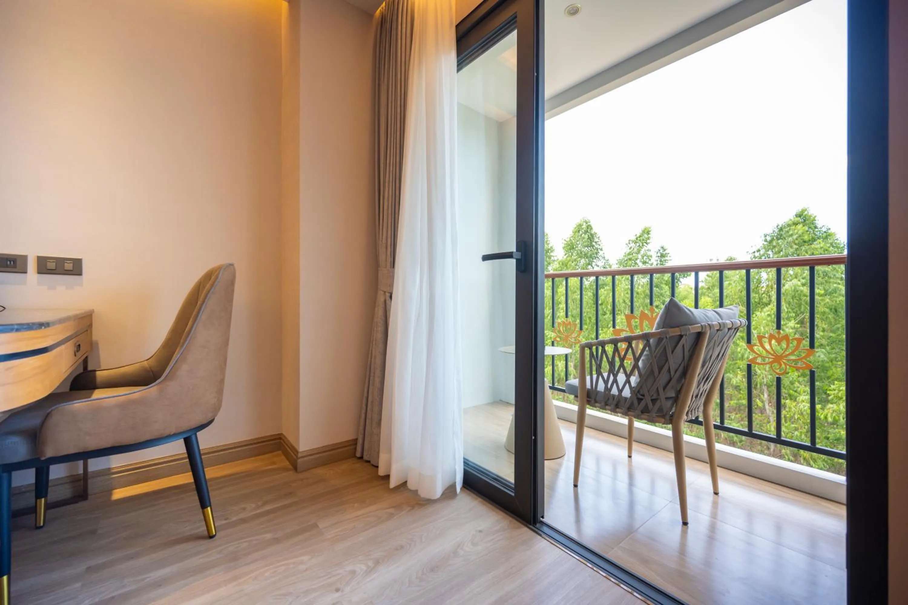 Garden view in Wyndham Jomtien Pattaya