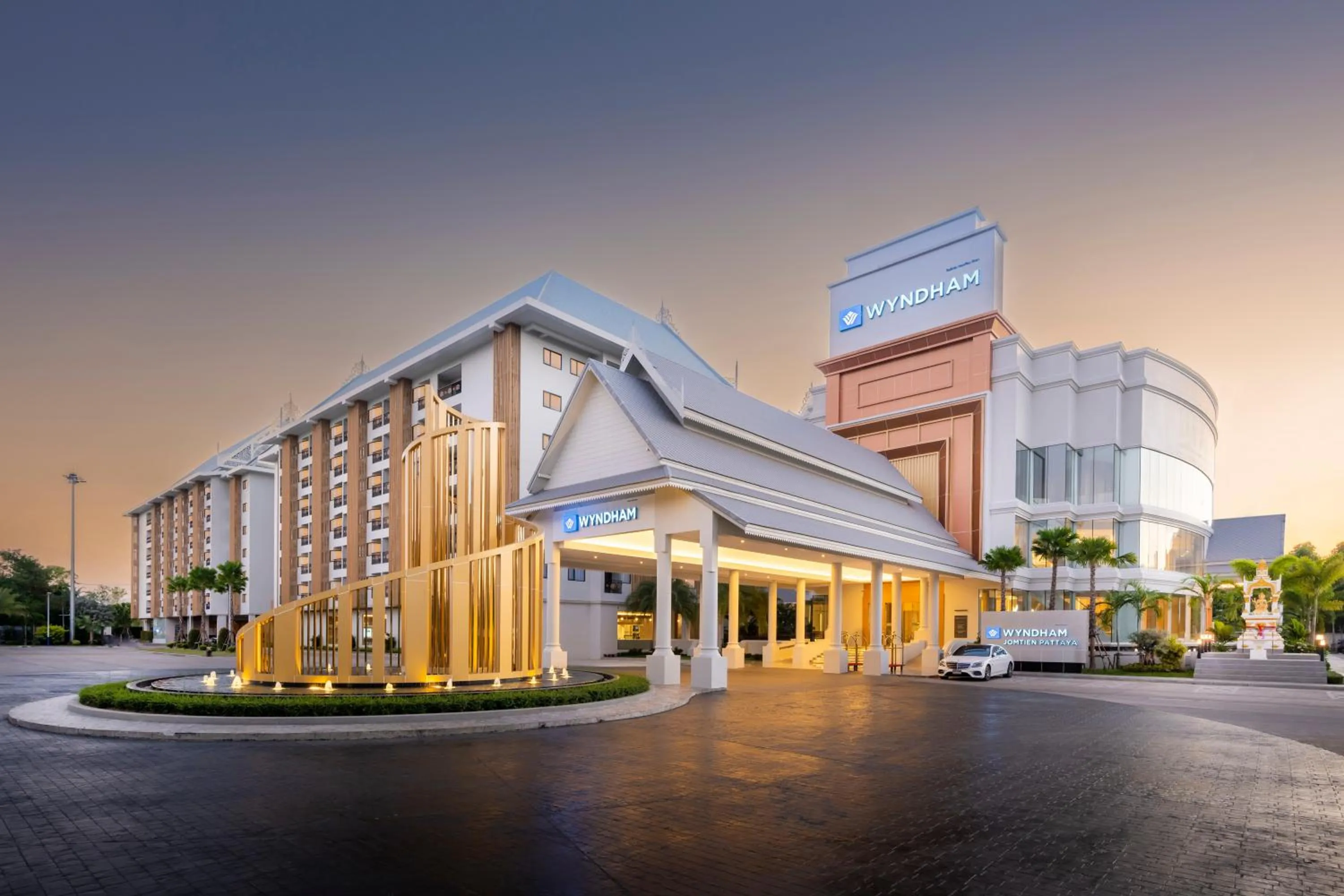 Property building in Wyndham Jomtien Pattaya
