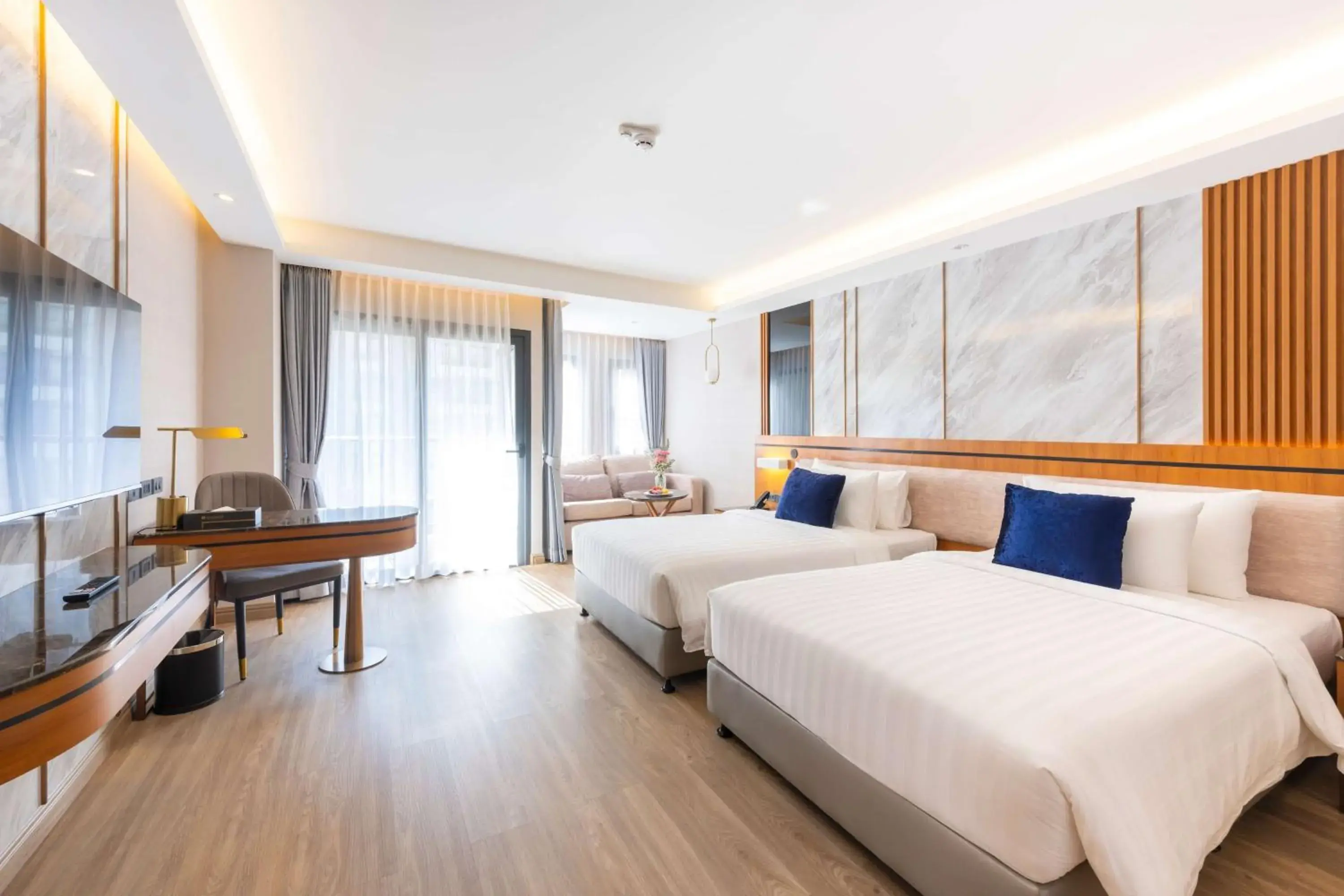 Photo of the whole room, Bed in Wyndham Jomtien Pattaya Photo of the whole room, Bed in Wyndham Jomtien Pattaya