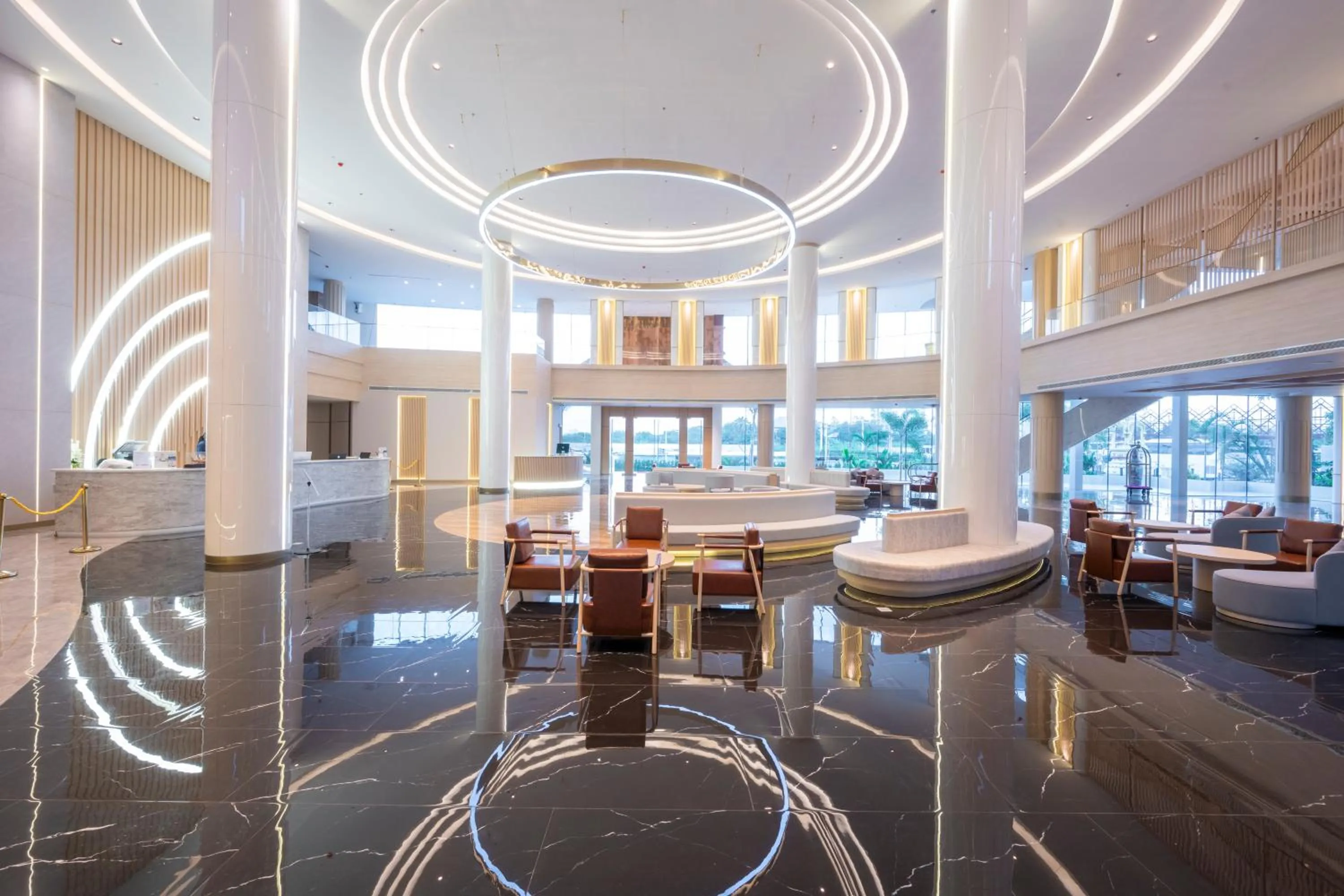 Lobby or reception in Wyndham Jomtien Pattaya