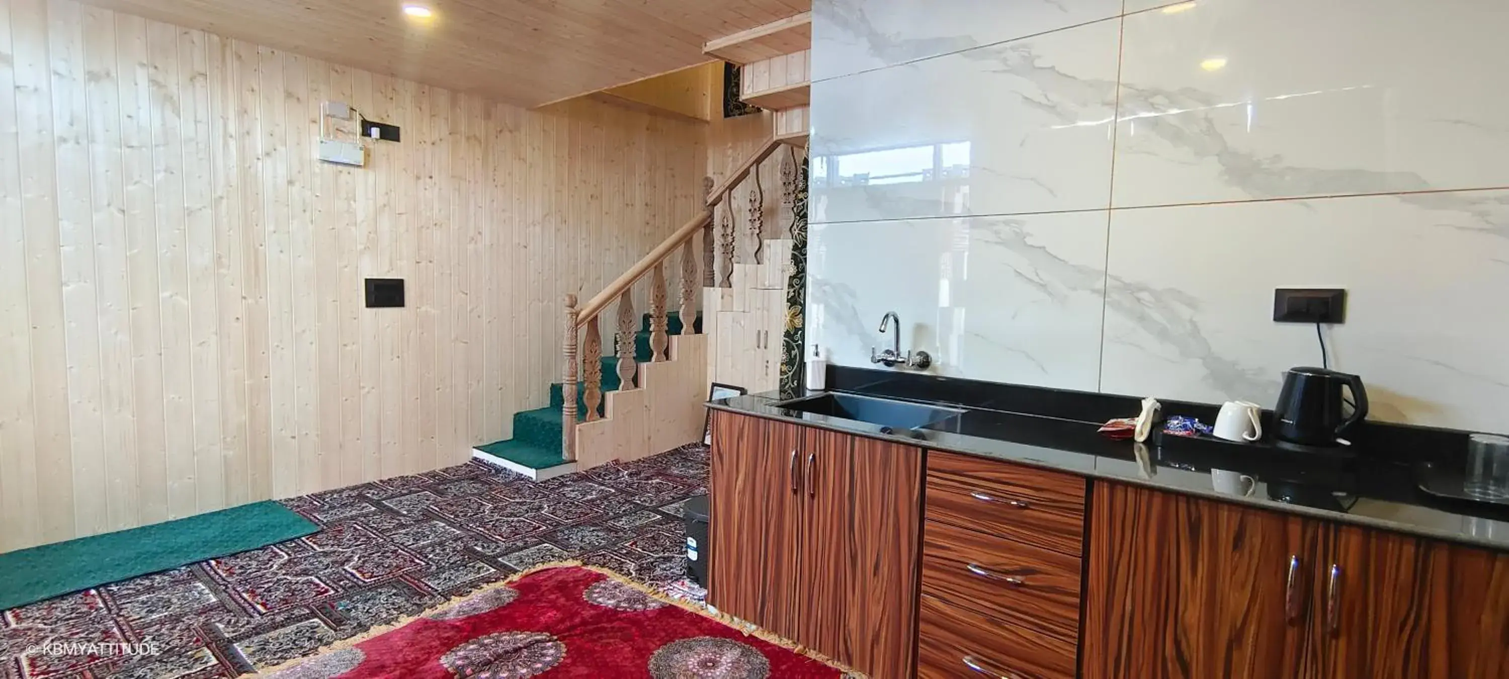 Living room in Countryside Cottage Gulmarg Living room in Countryside Cottage Gulmarg