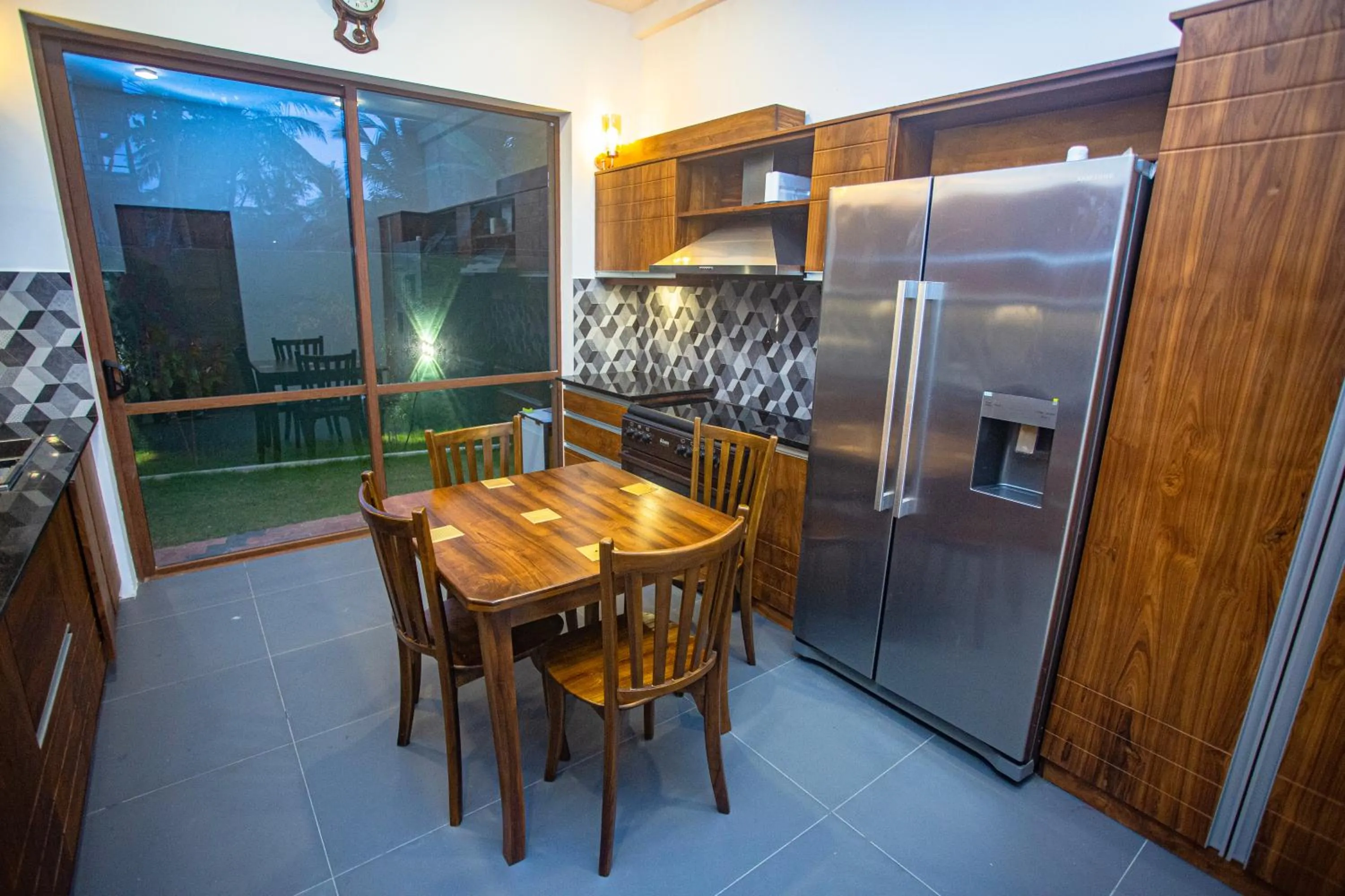 Kitchen or kitchenette in Villa Senaya