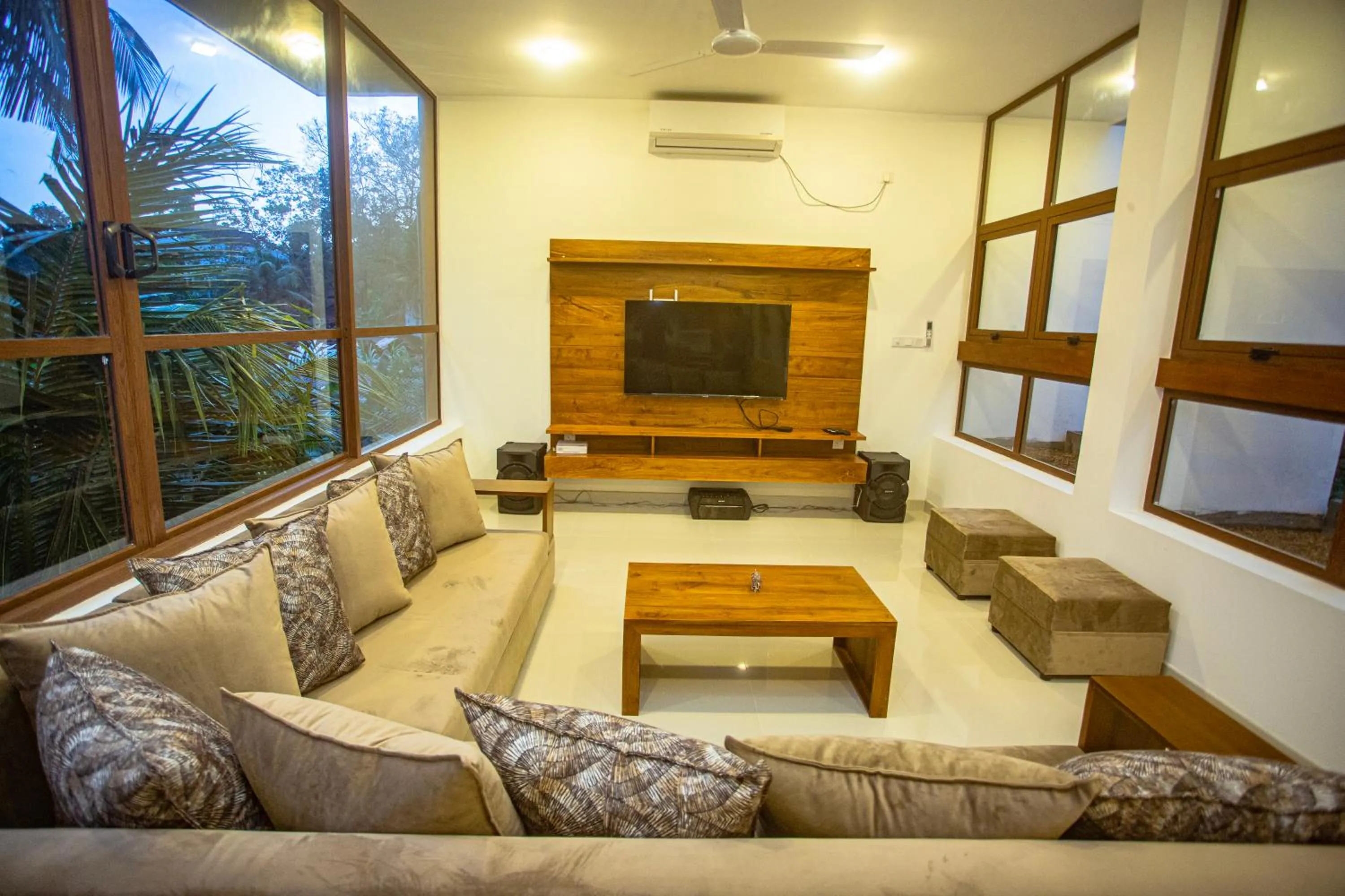 Living room in Villa Senaya