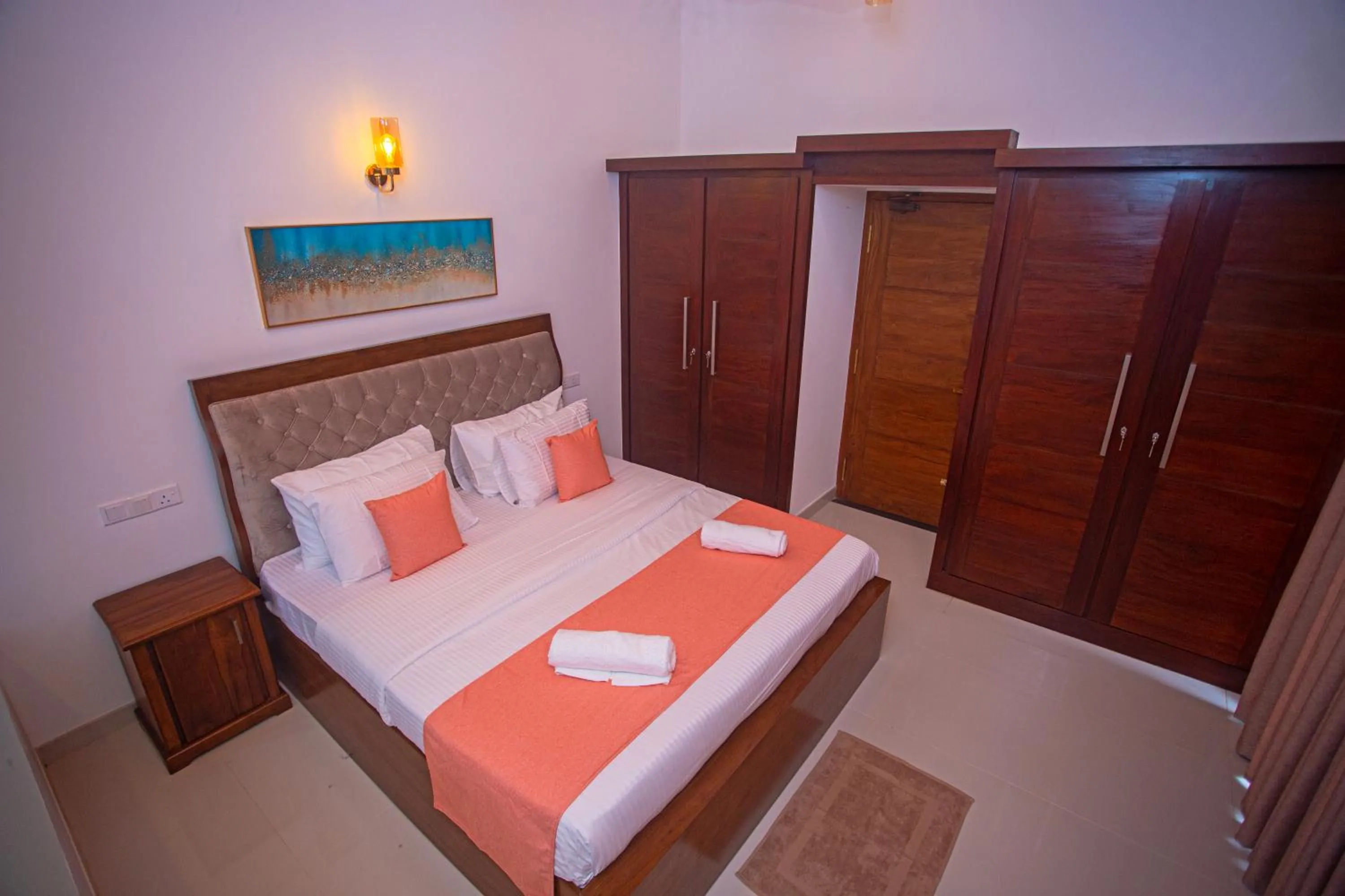 Bedroom, Bed in Villa Senaya