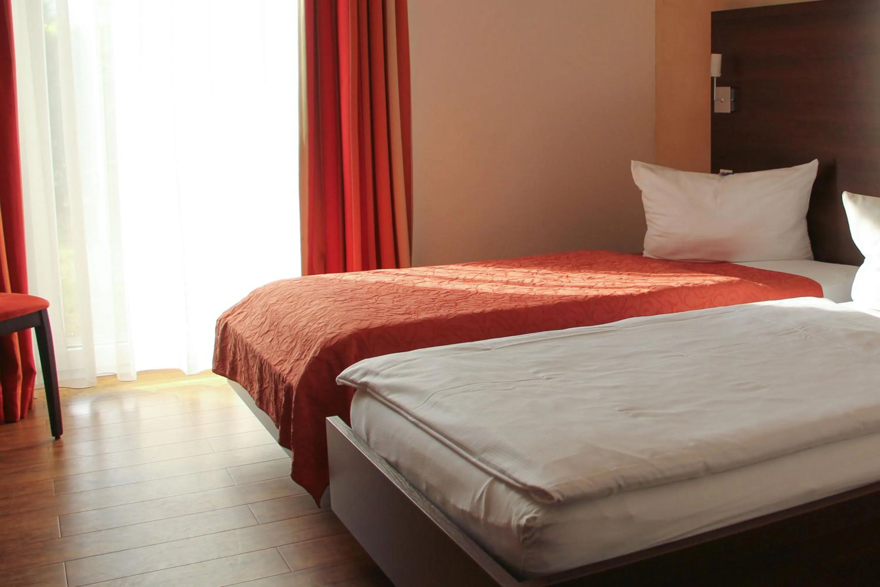 Bed in Hotel Auf der Bühn