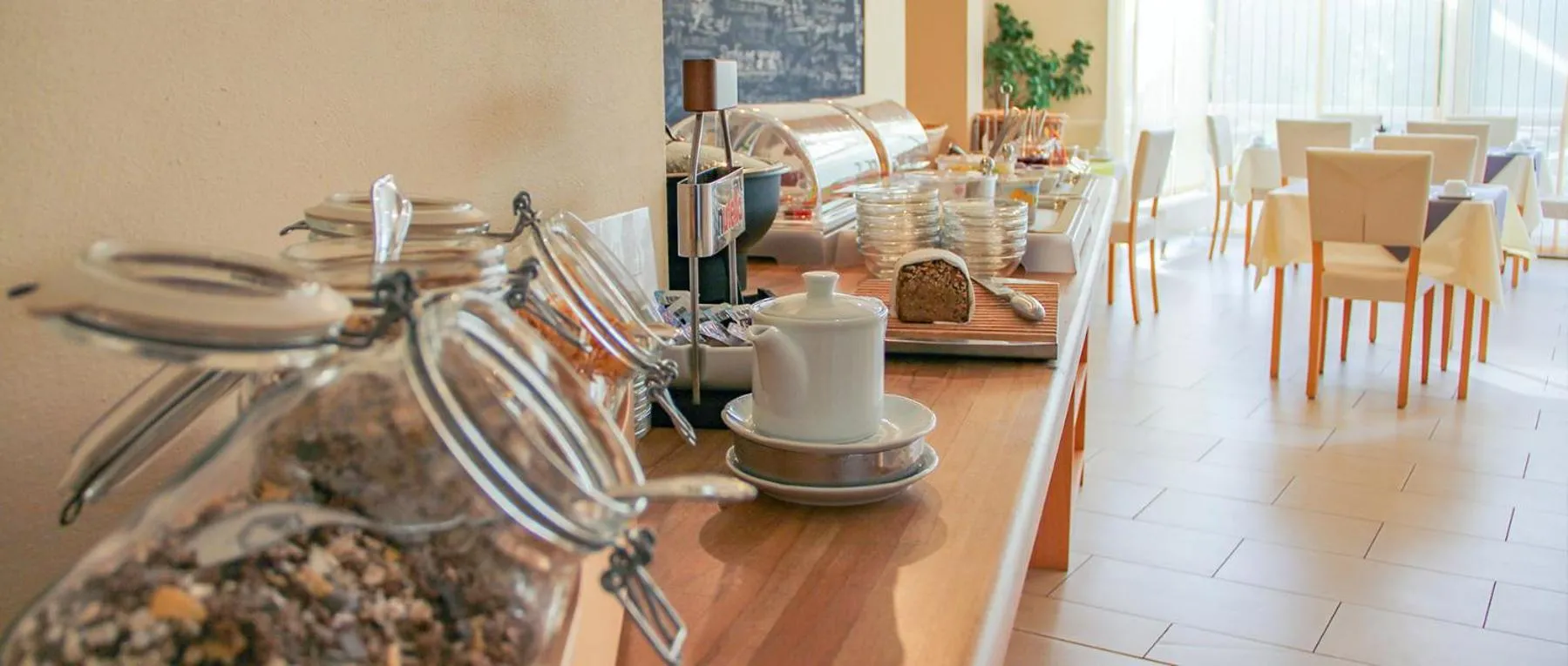 Food and drinks in Hotel Auf der Bühn